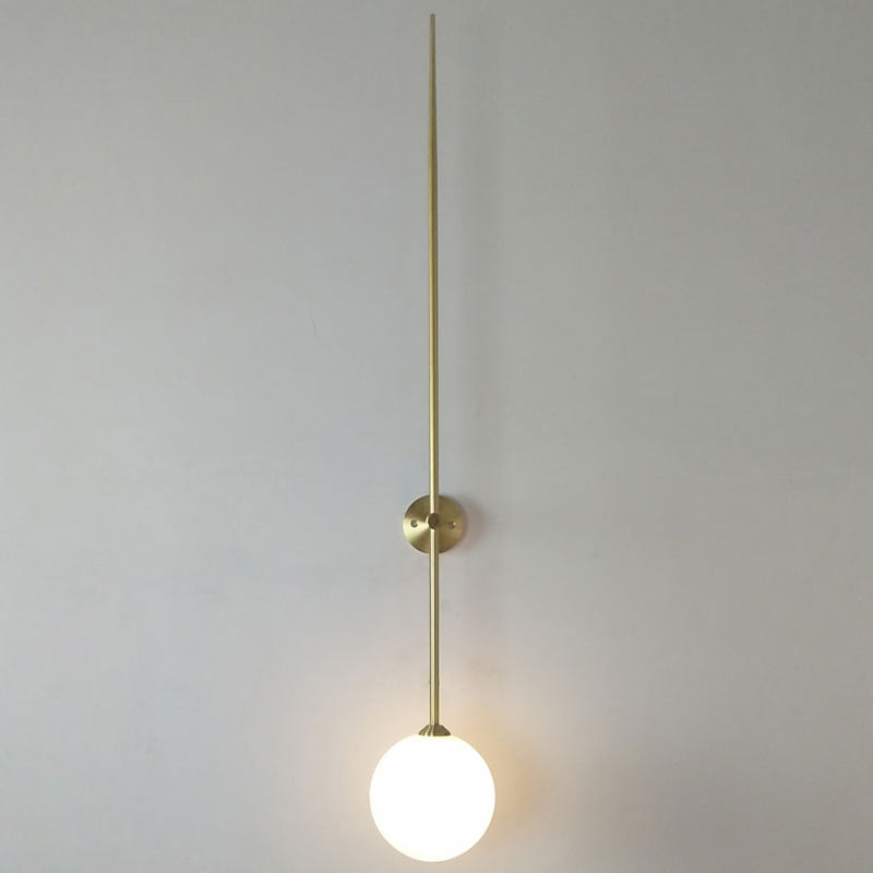 Mobile Wall Lamp | Metal & Glass | Set of 2, Gold & Black