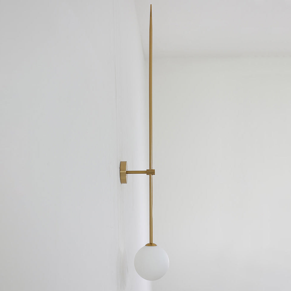 Mobile Wall Lamp | Metal & Glass | Set of 2, Gold & Black