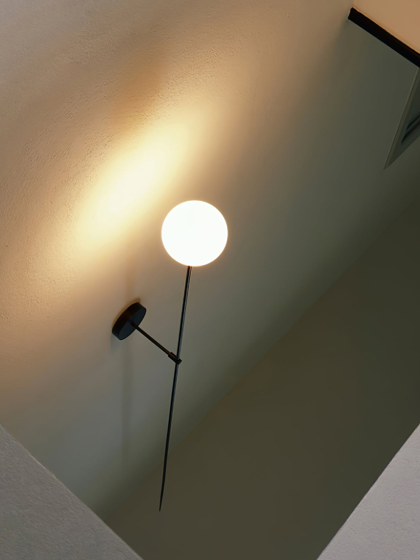 Mobile Wall Lamp | Metal & Glass | Set of 2, Gold & Black
