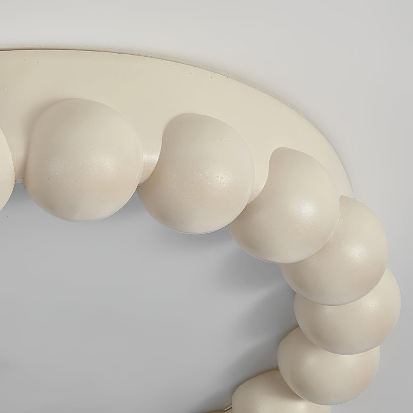 Molina Ceiling Lamp | Resin & Acrylic | White, Green, Beige