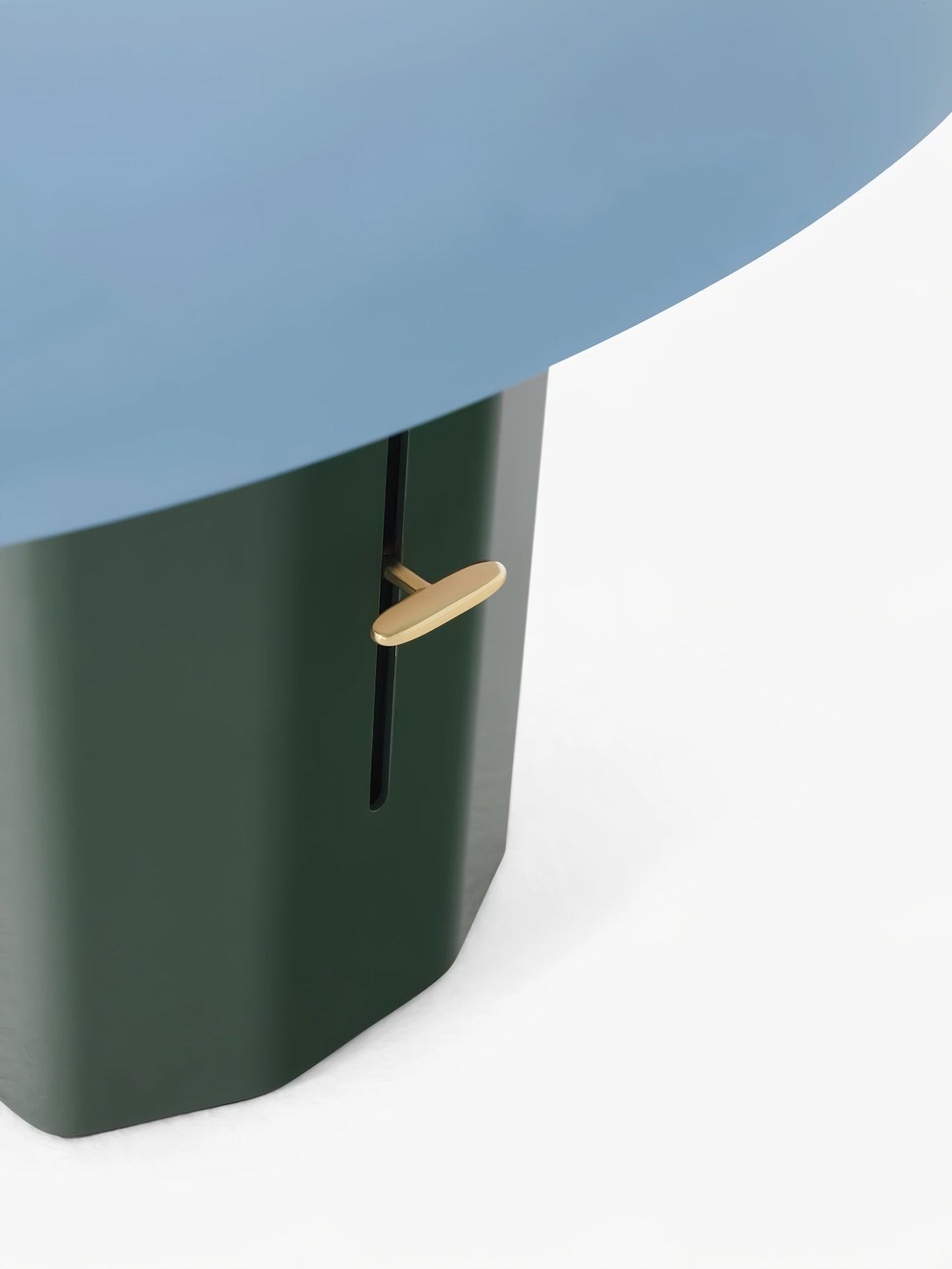 Molli Mushroom Table Lamp | Metal | Green, Orange