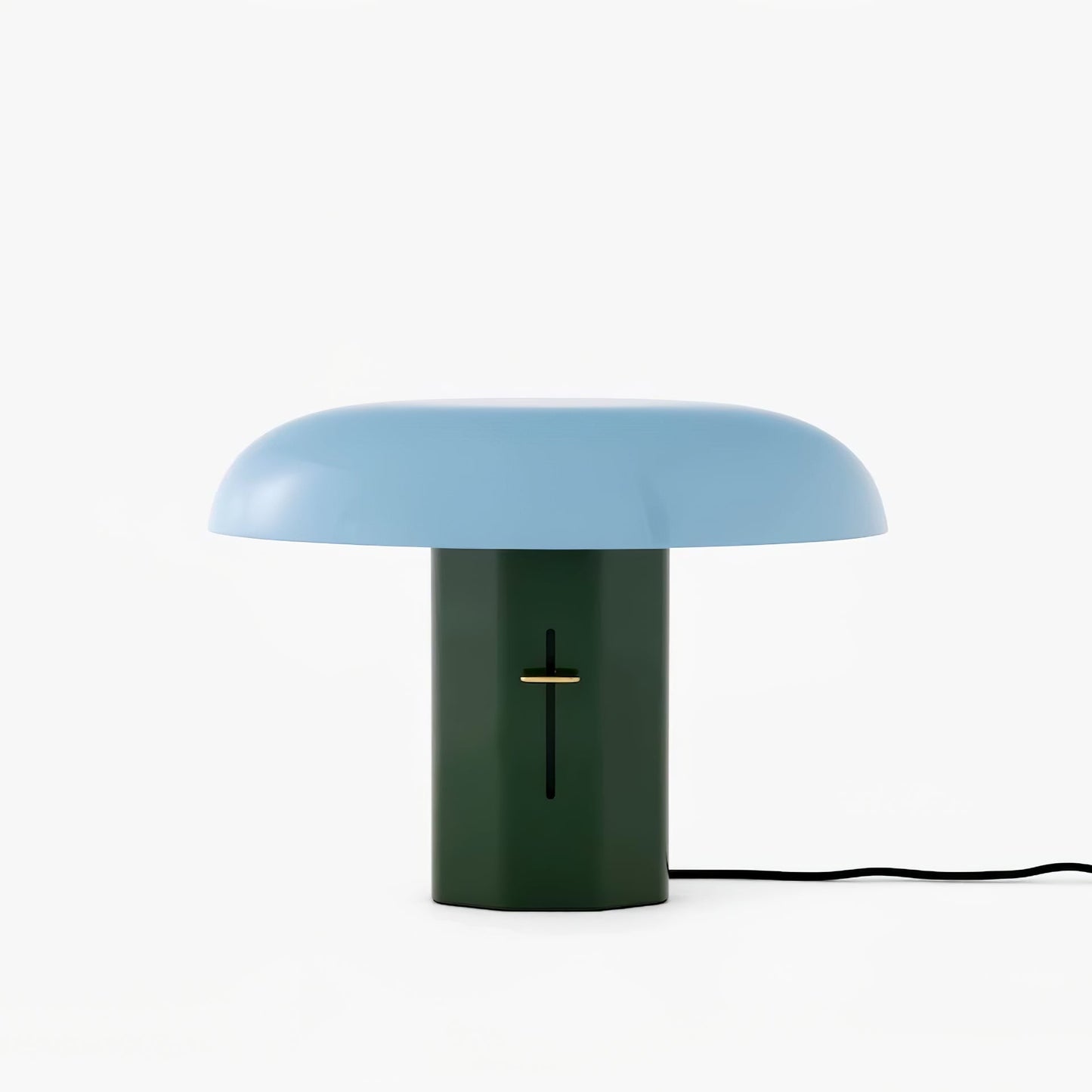 Molli Mushroom Table Lamp | Metal | Green, Orange