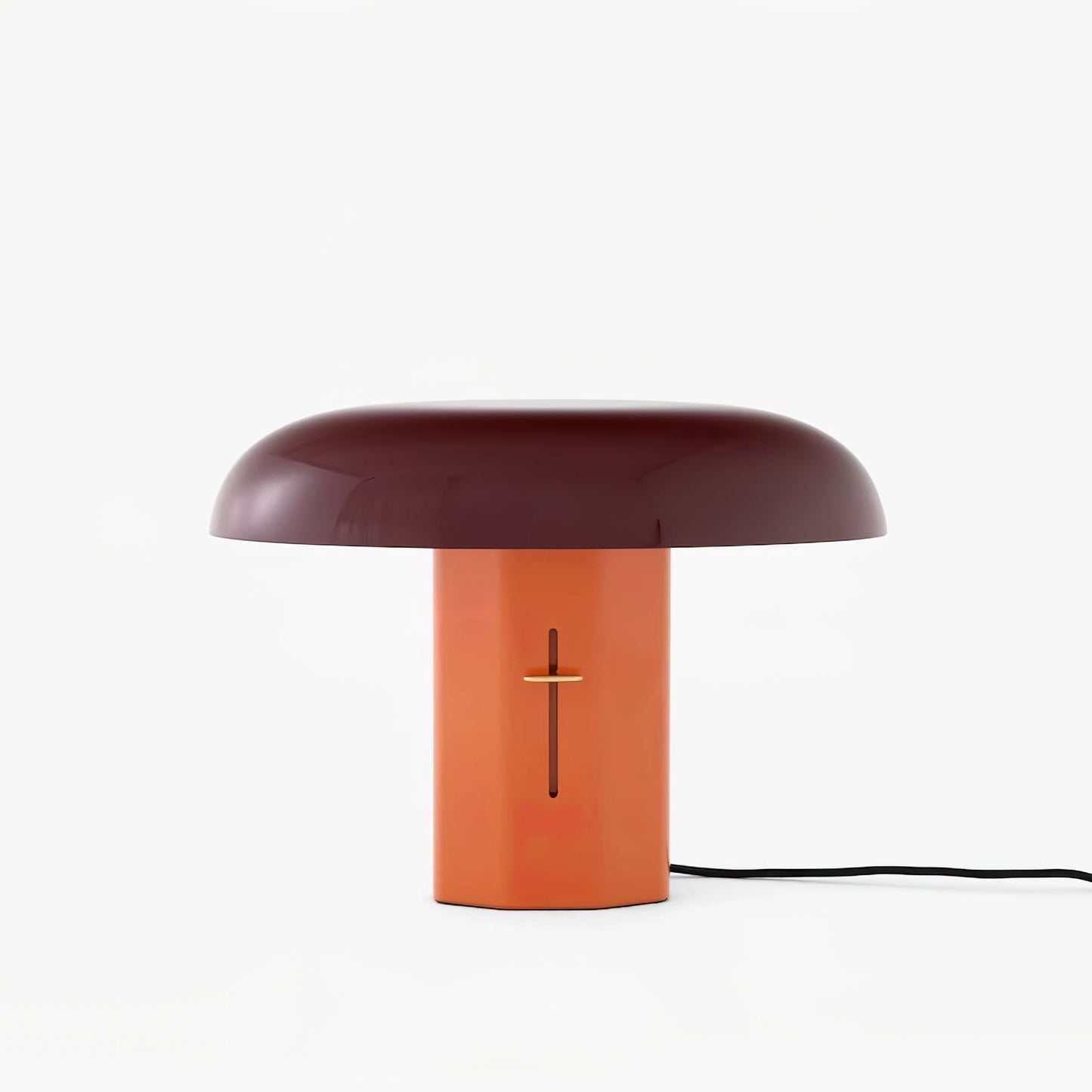 Molli Mushroom Table Lamp | Metal | Green, Orange