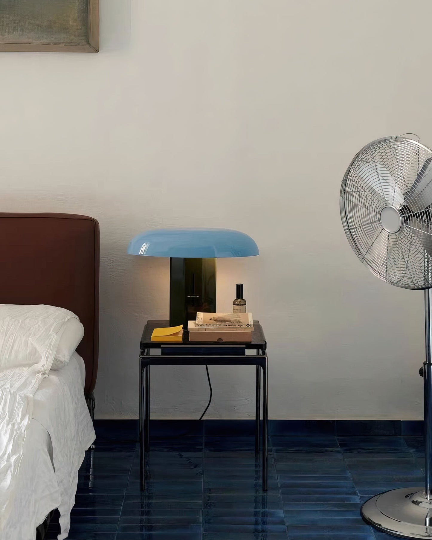 Montera Table Lamp | Metal & Aluminium | Orange & Green