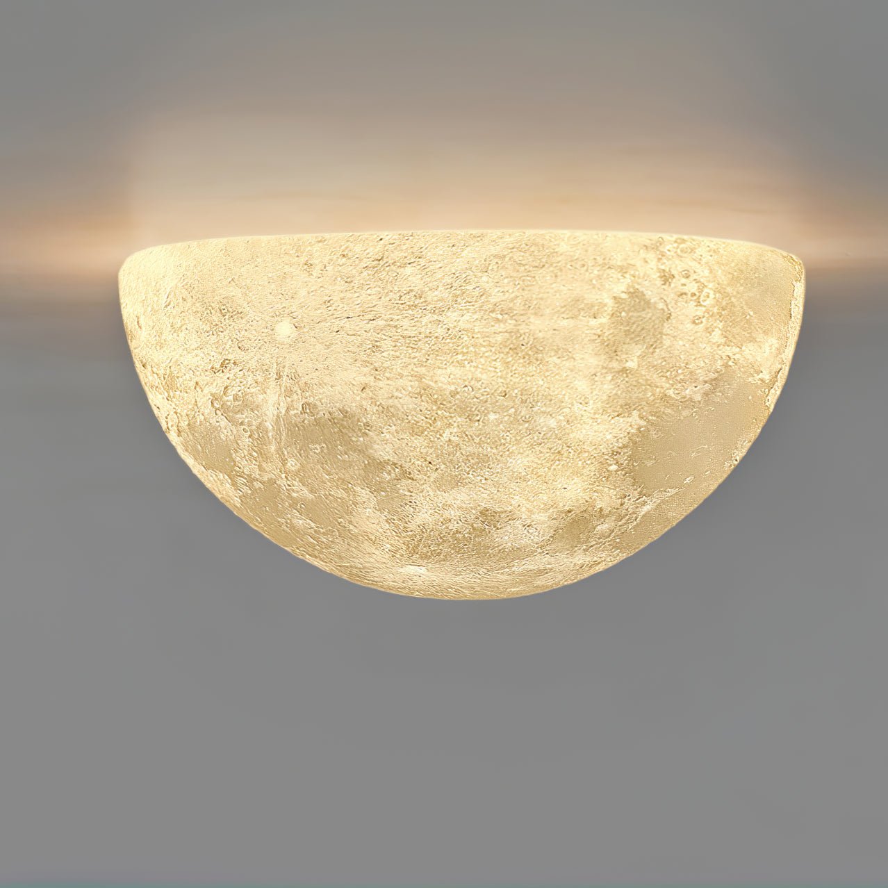 Moon 3D Wall Lamp | Lunar Surface | White