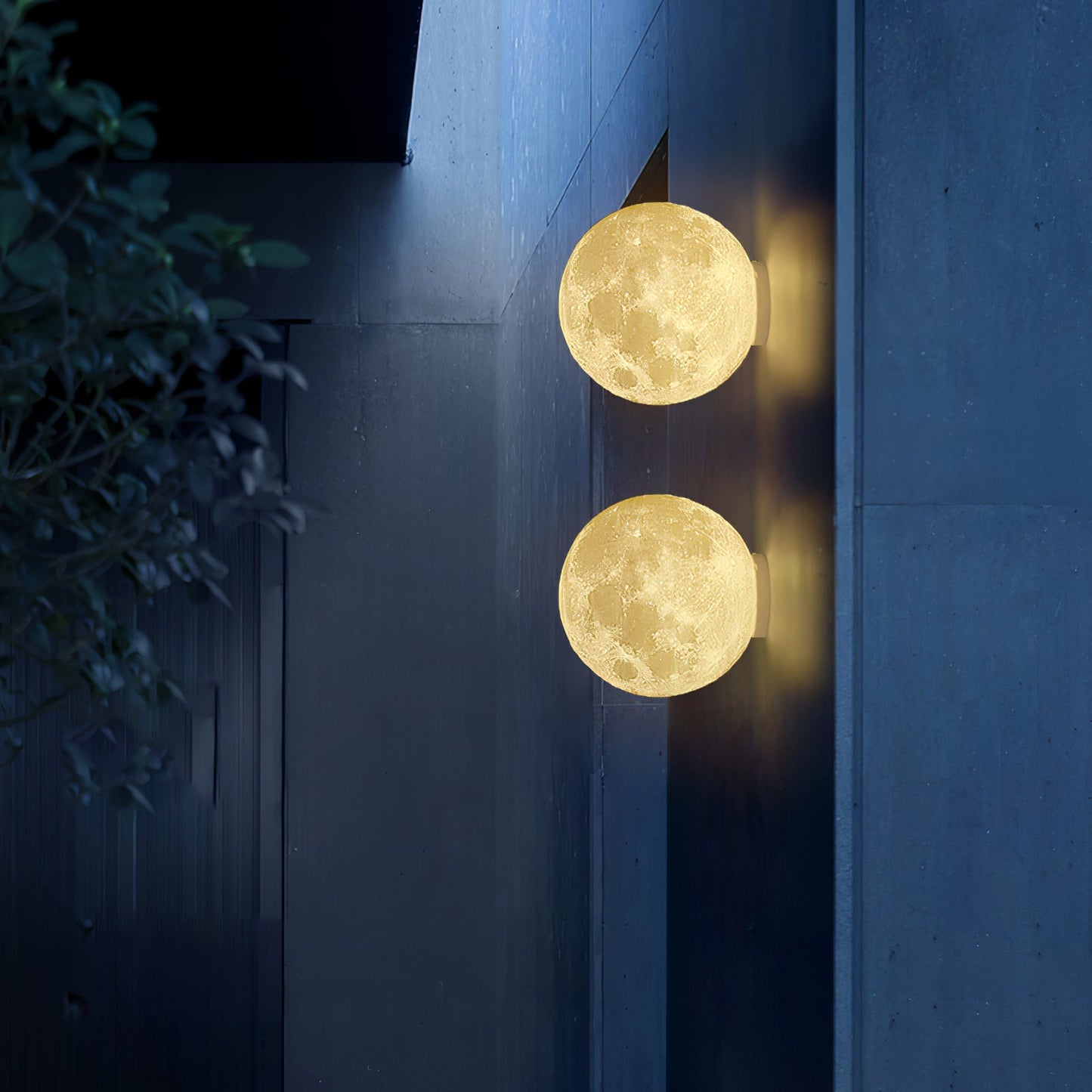 Moon 3D Wall Lamp | Lunar Surface | White