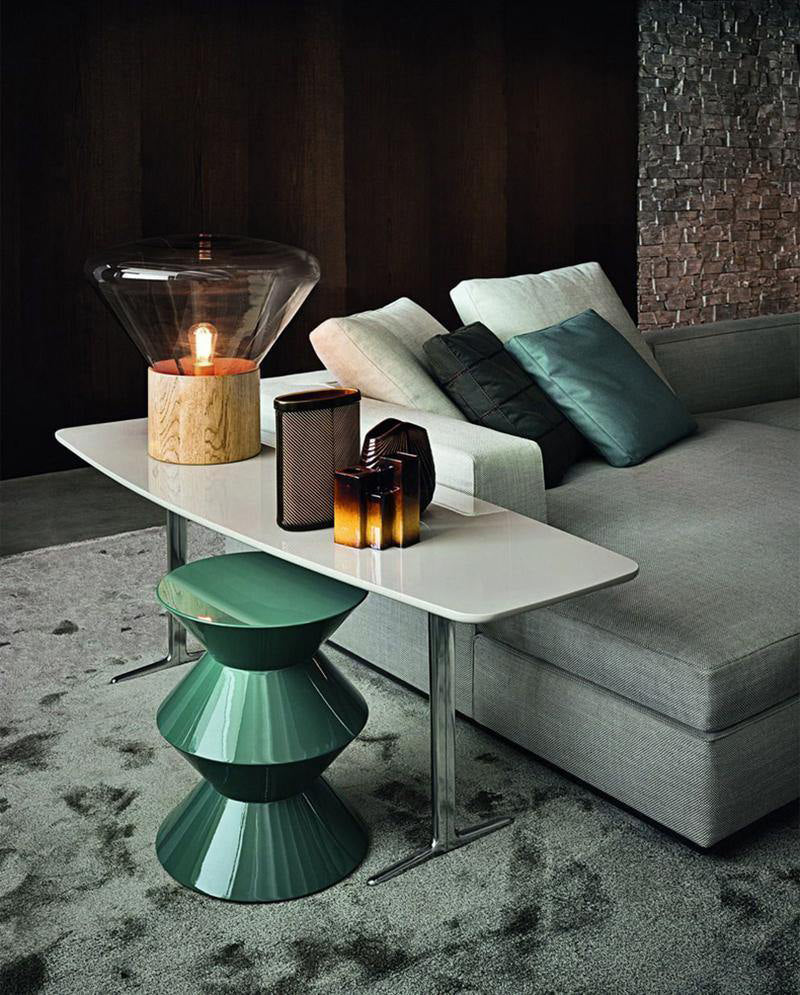 Bois Table Lamp | Wooden & Glass | Clear, Smoke Gray, Amber