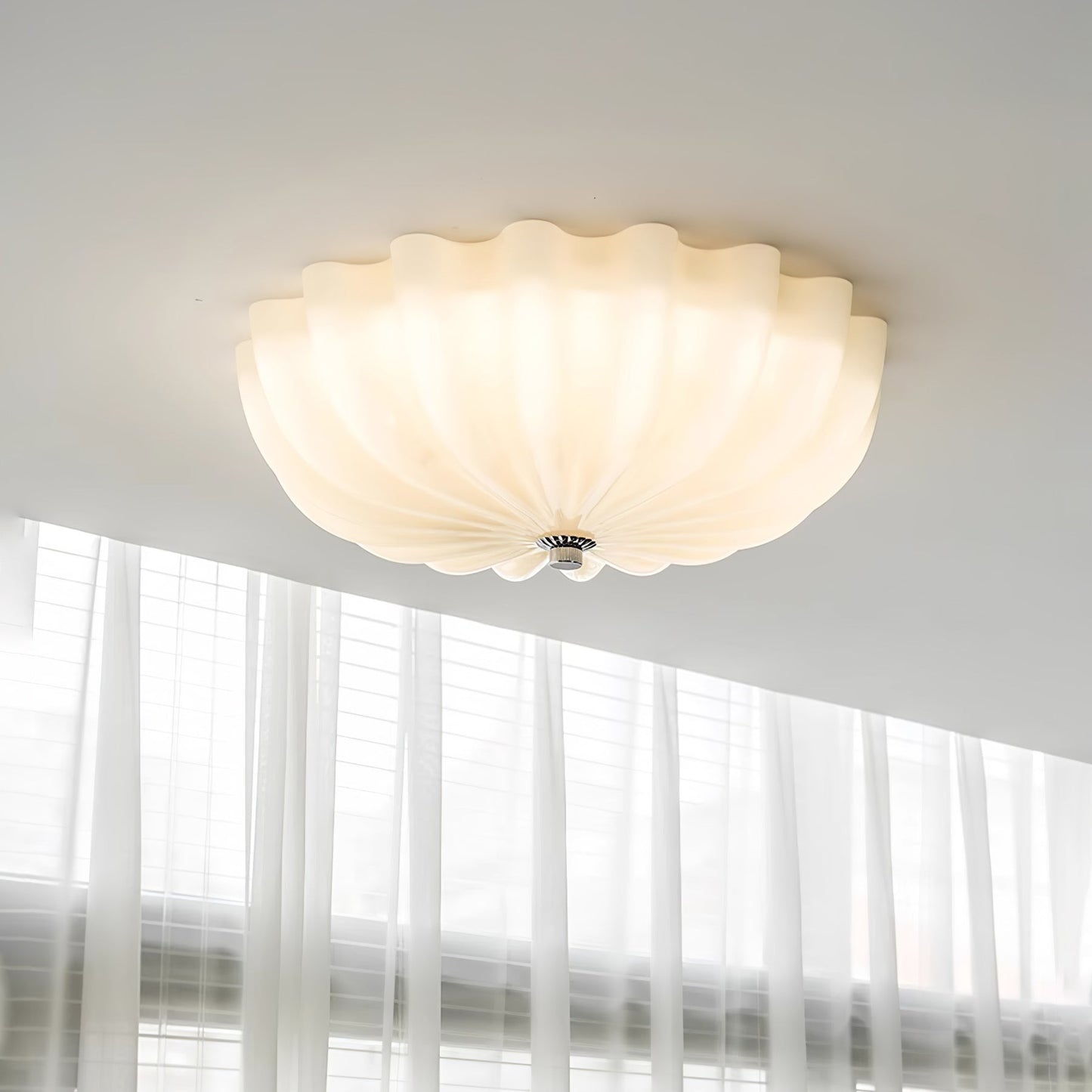 Murano Glass Ceiling Light | Integrated LED | 45cm Diameter