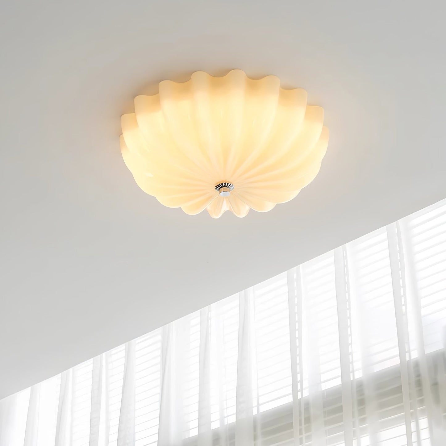 Murano Glass Ceiling Light | Integrated LED | 45cm Diameter