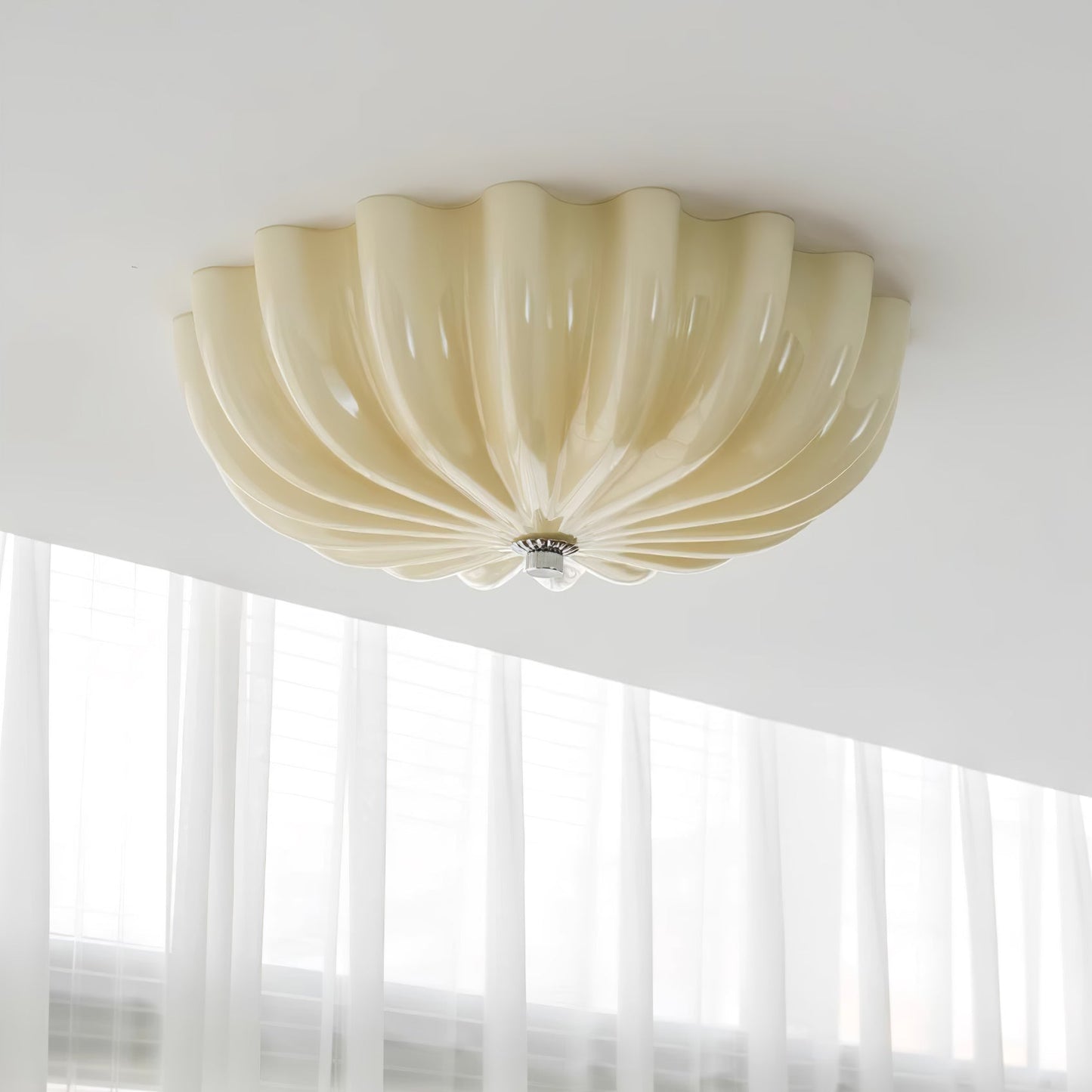 Murano Glass Ceiling Light | Integrated LED | 45cm Diameter