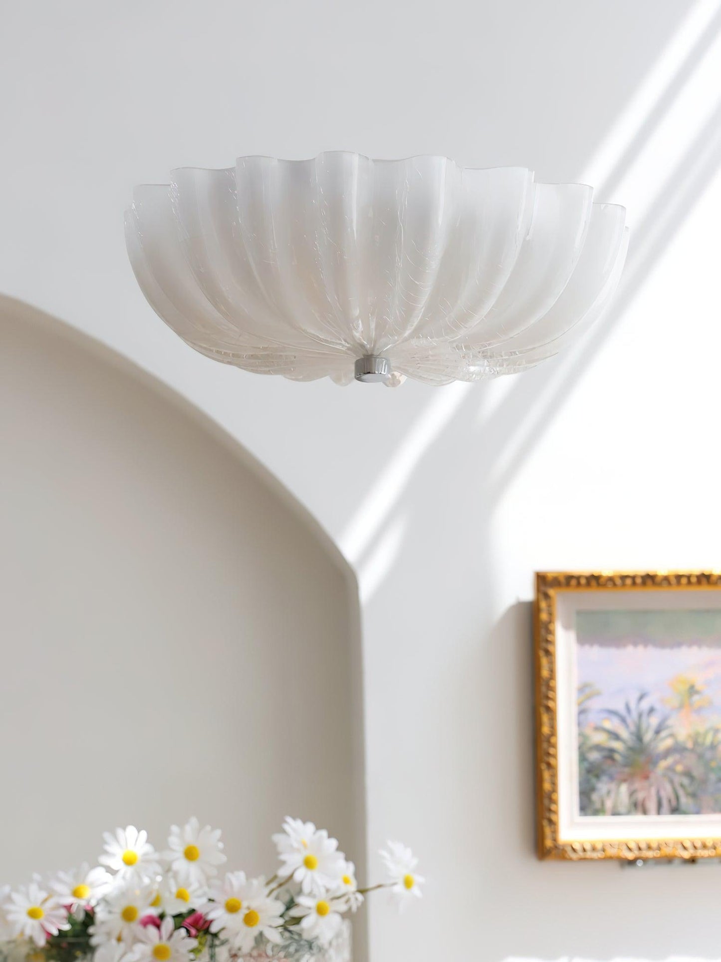 Murano Glass Ceiling Light | Integrated LED | 45cm Diameter