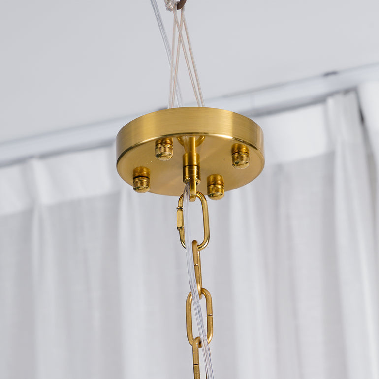 Murano Glass Leaf Chandelier | Handcrafted Italian Design | Copper & Multi-Color Options