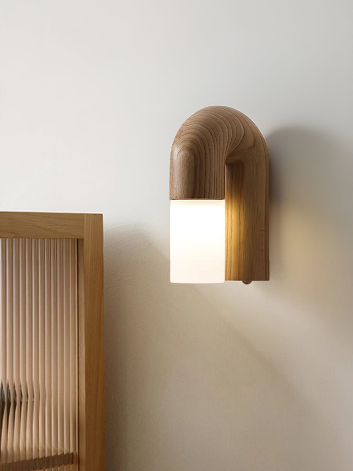 Arcus Wood Wall Lamp | Wood/Metal/Acrylic | Various Finishes
