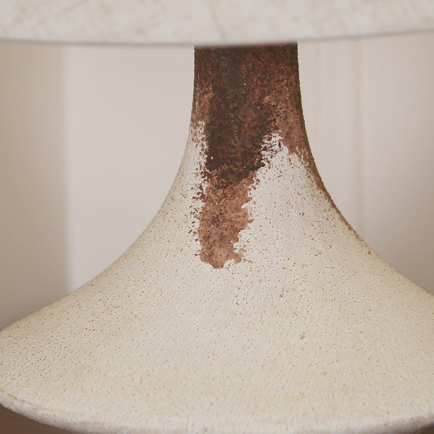 Napa Valley Table Lamp | Metal Ceramic Fabric | Beige