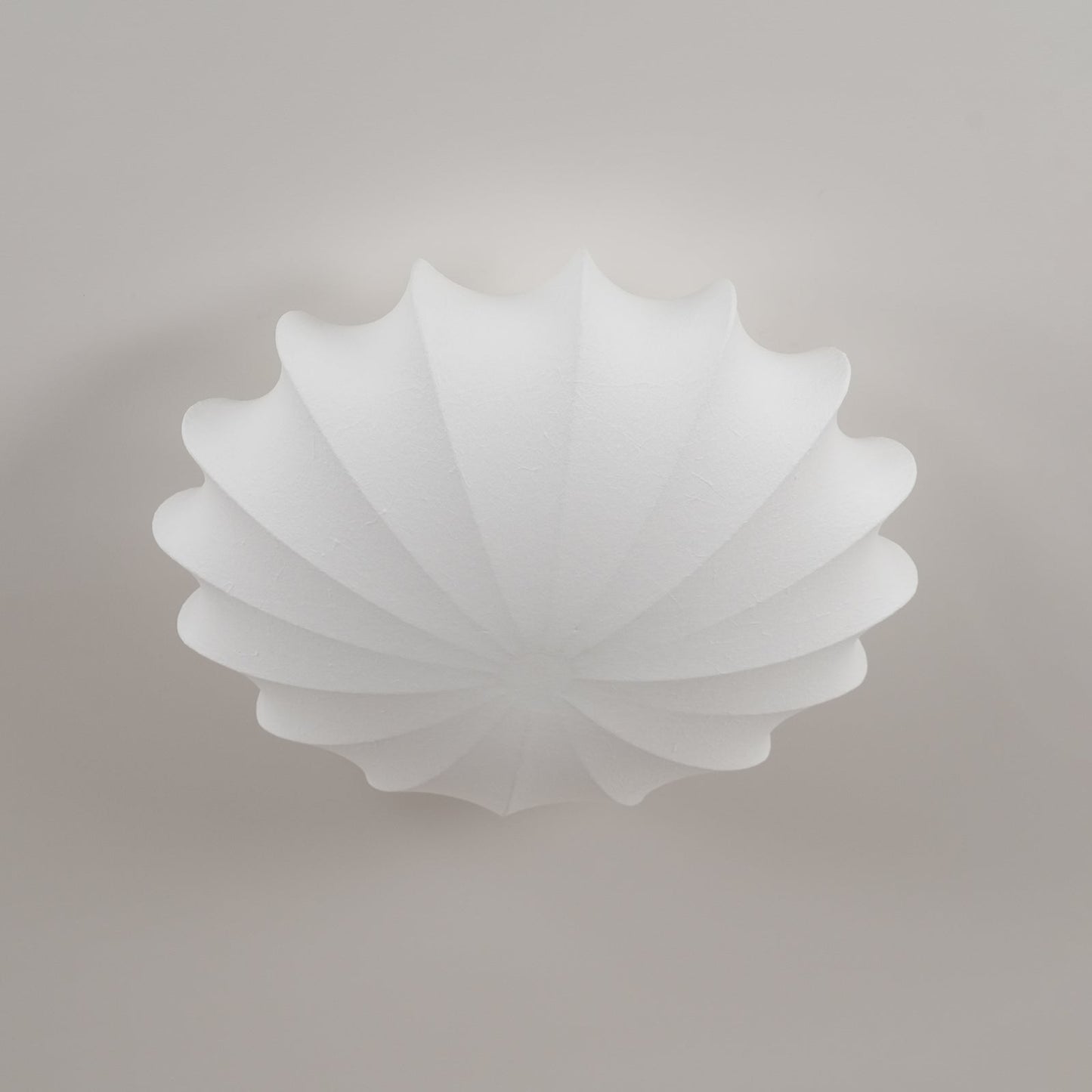 Nelson Bubble Ceiling Lamp | White Metal & Silk | Multiple Size Options