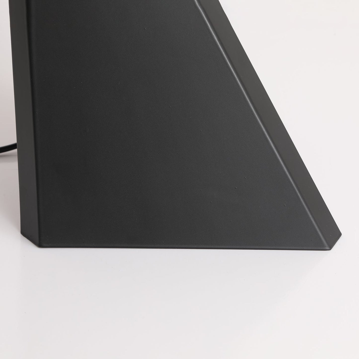 Noir Roy Table Lamp | Stainless Steel & Glass | Black & White