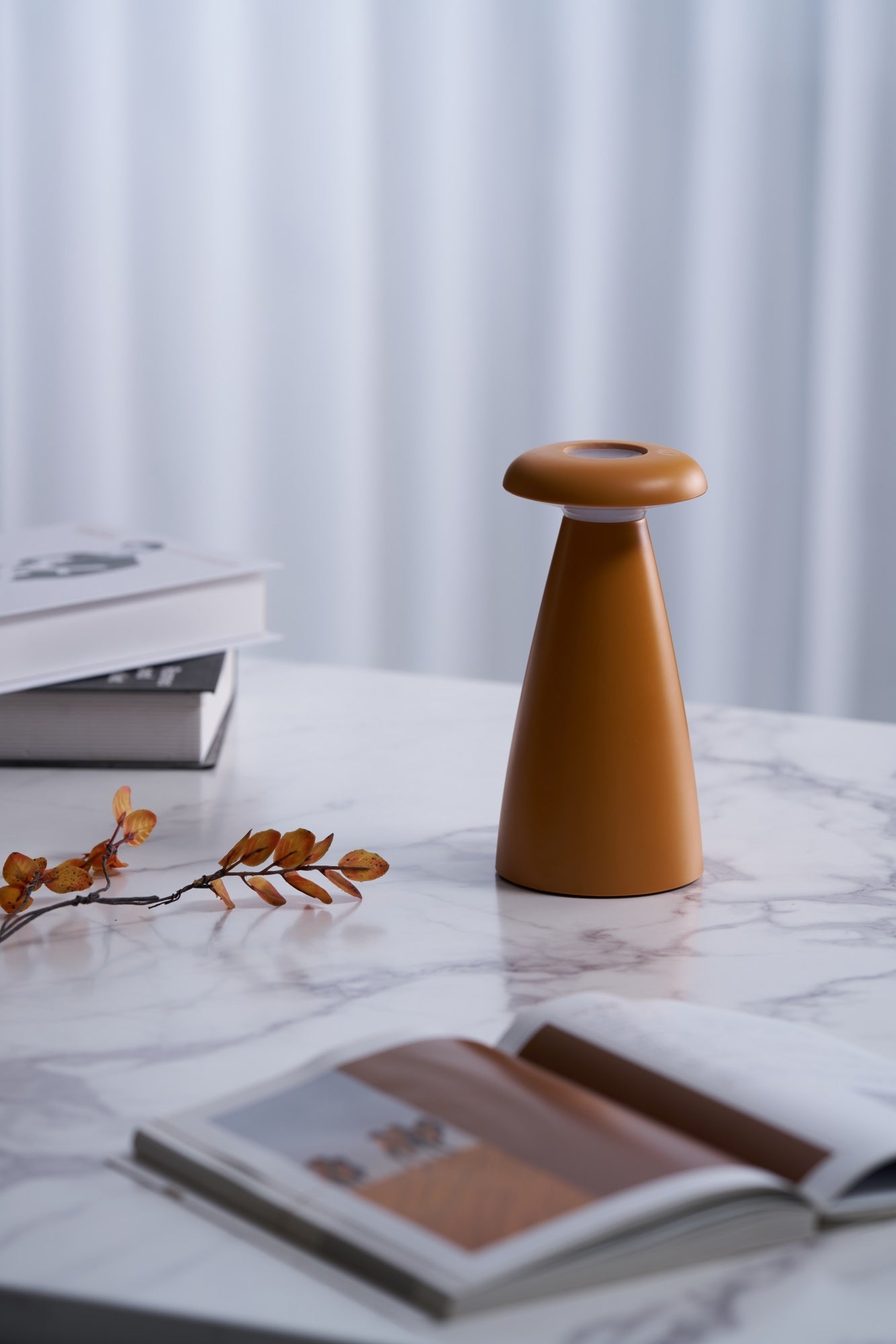Noko Mushroom Table Lamp | Rechargeable | Grey, Green, Orange