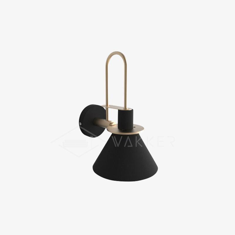 Nordic Metal Wall Sconce | Iron | Black, Pink, White, Green, Grey, Yellow