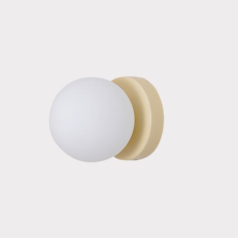 Nuvol Wall Lamp Set | Metal & Glass | 2-Pack, Available in Green, Beige, Shrimp Pink, Black, Red