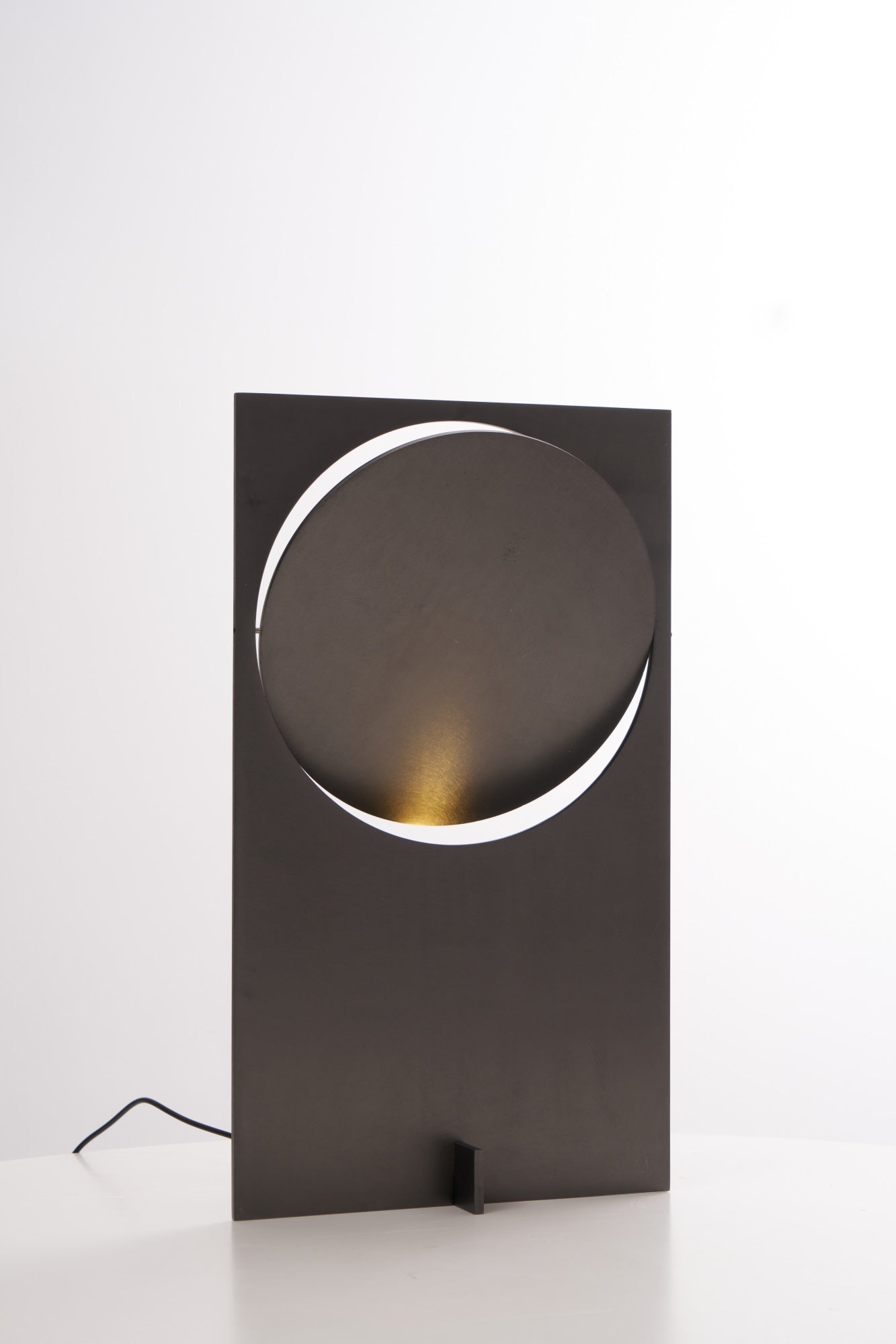 Table Lamp | Metal & Stainless Steel | 22cm Diameter, 38cm Height