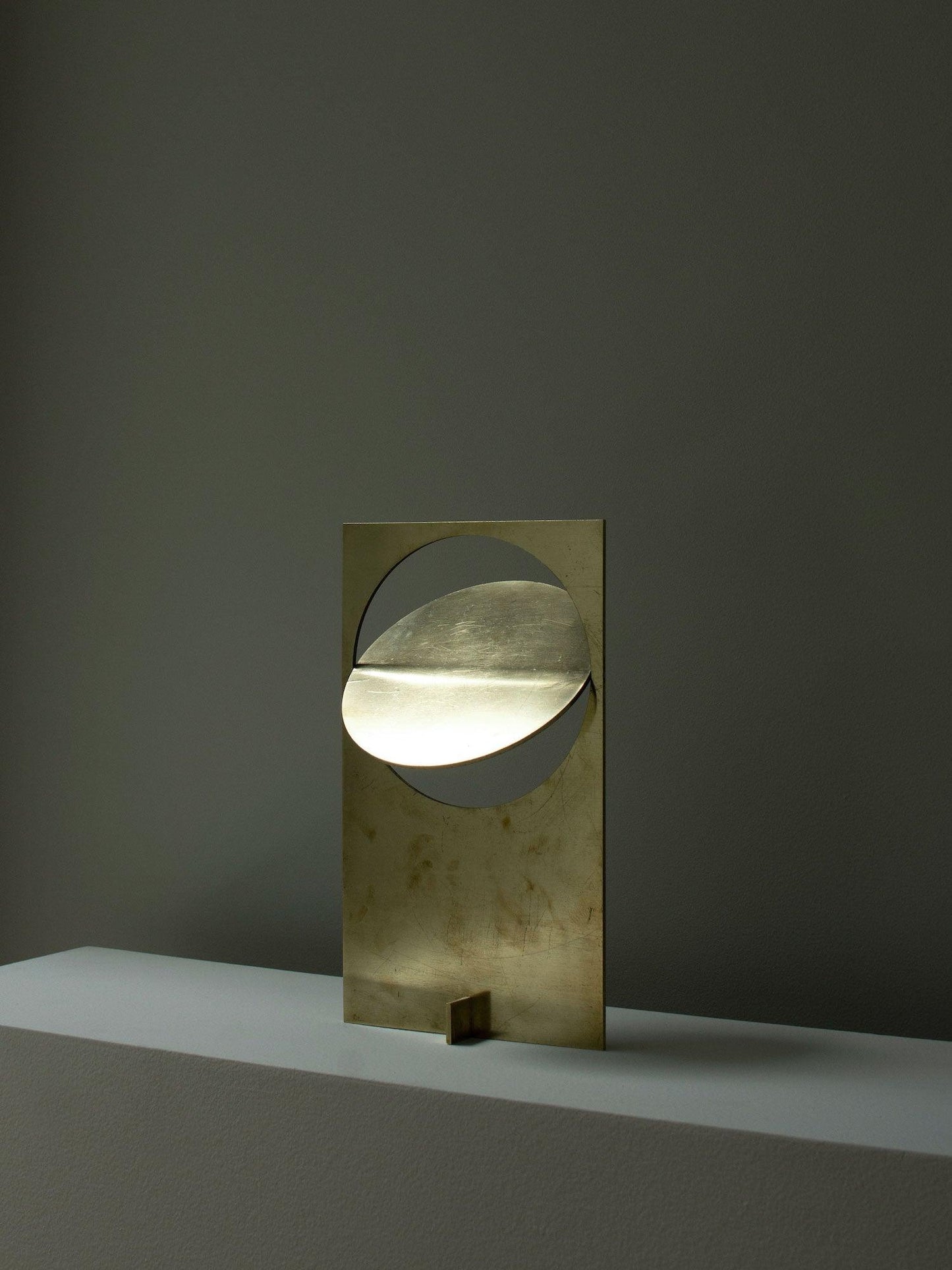 Table Lamp | Metal & Stainless Steel | 22cm Diameter, 38cm Height