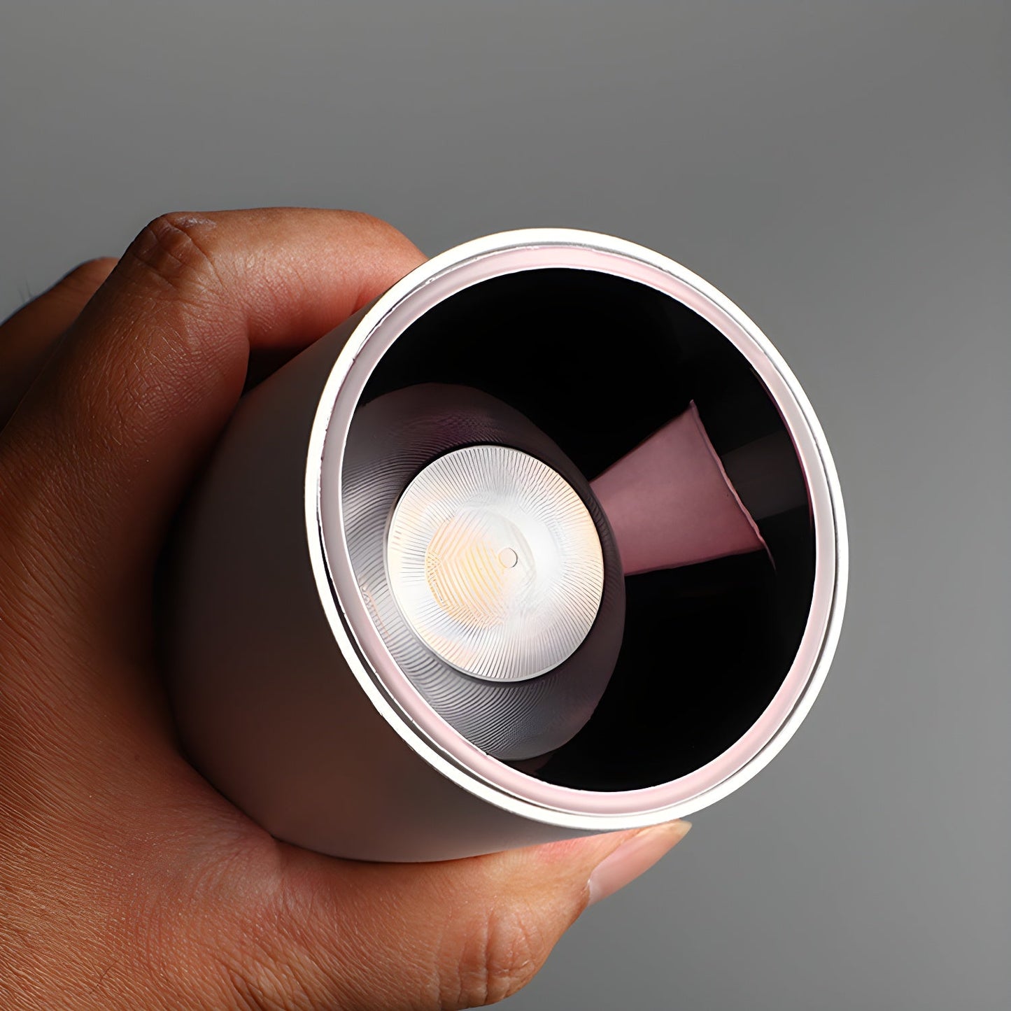 Oliver Tube Downlight | Metal & Aluminum | Black or White