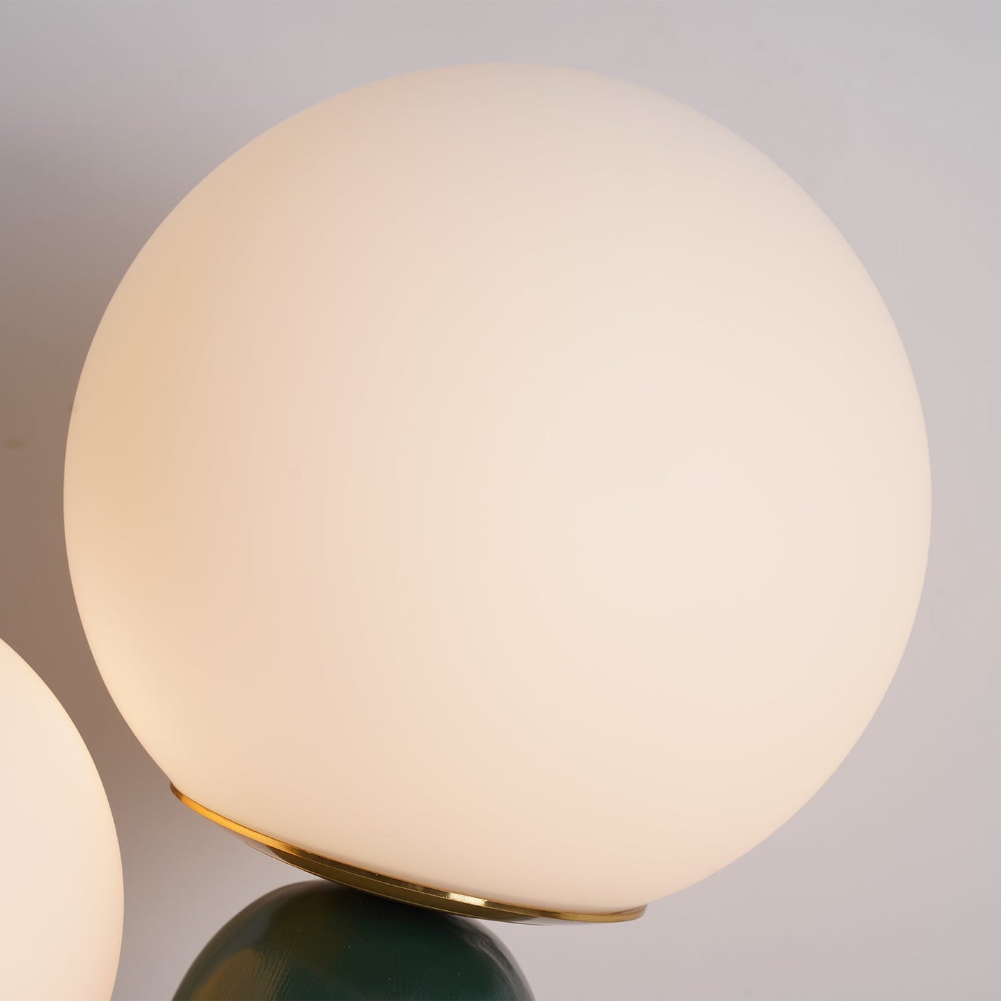 Rough Table Lamp | Resin & Metal | Green, Pink, Terra Cotta, White