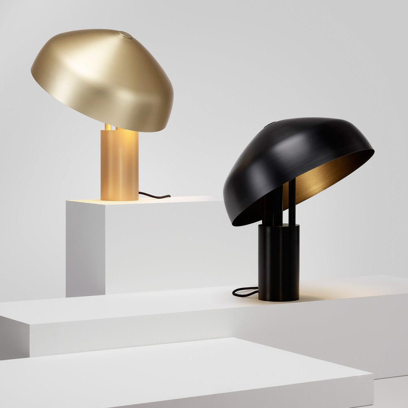 Ora Desk Lamp | Adjustable Aluminium Shade | Black or Gold
