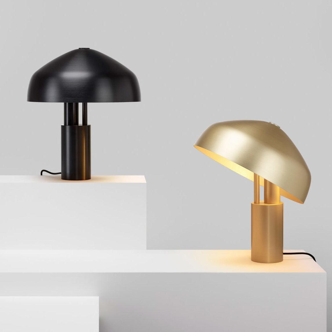 Ora Desk Lamp | Adjustable Aluminium Shade | Black or Gold