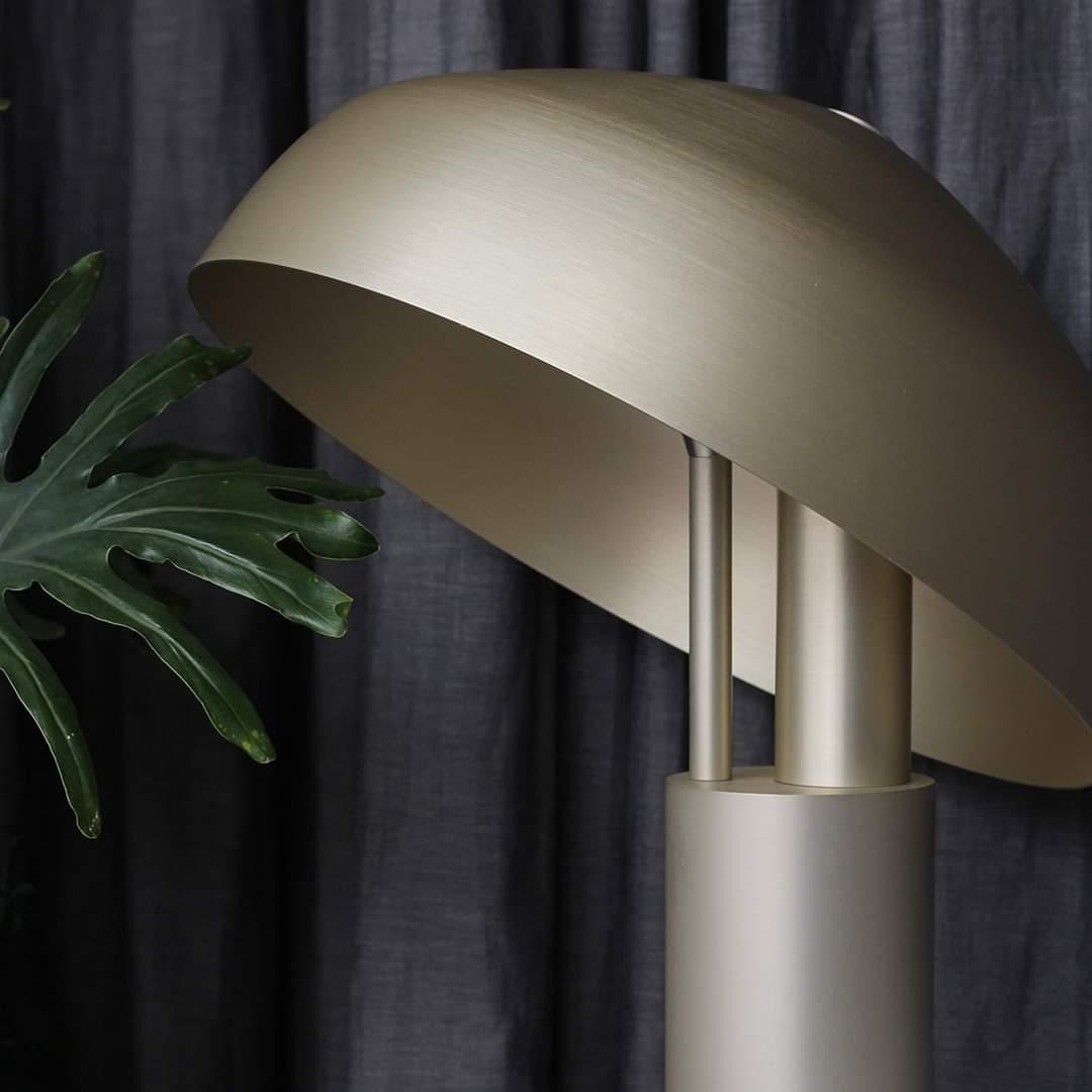 Ora Desk Lamp | Adjustable Aluminium Shade | Black or Gold