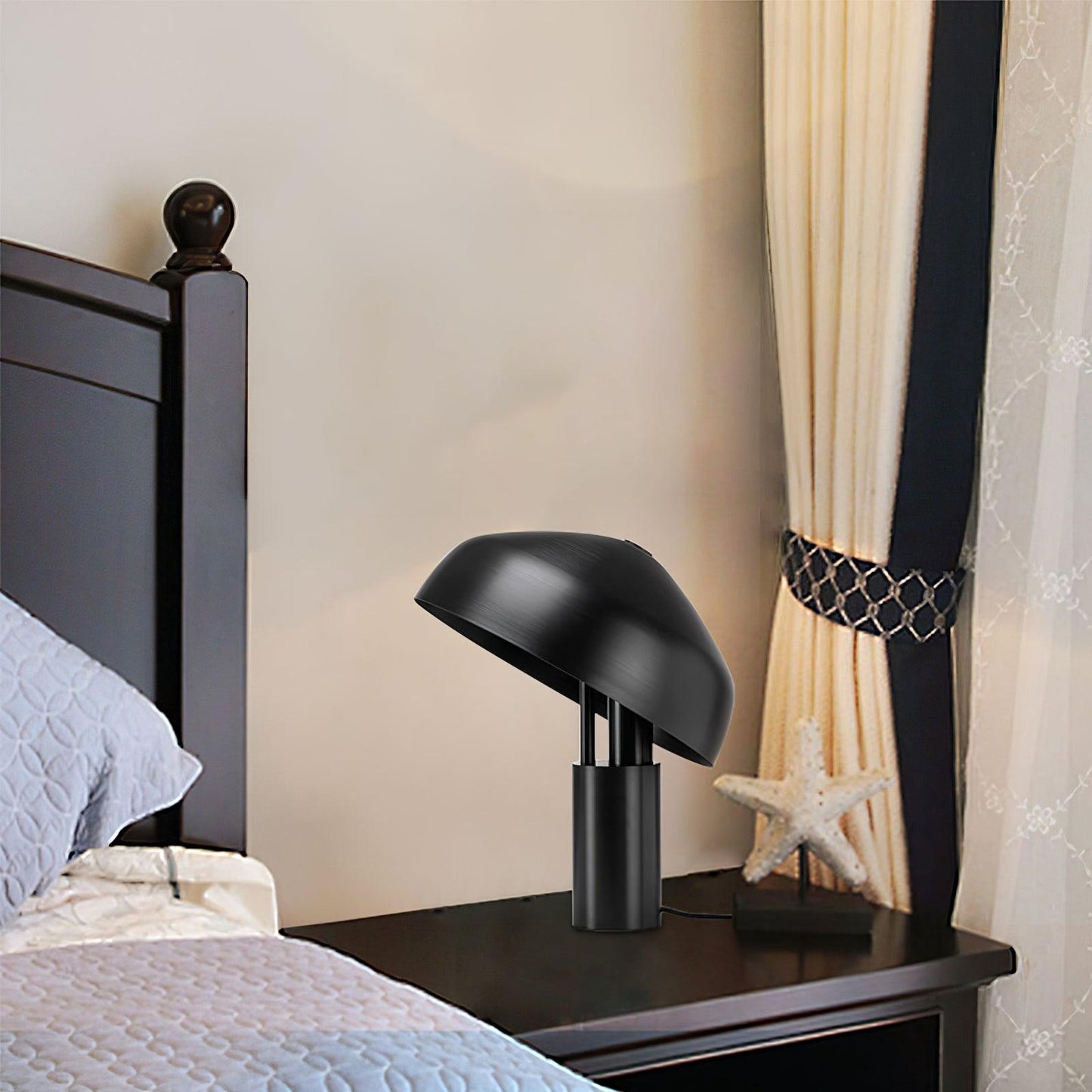 Ora Desk Lamp | Adjustable Aluminium Shade | Black or Gold
