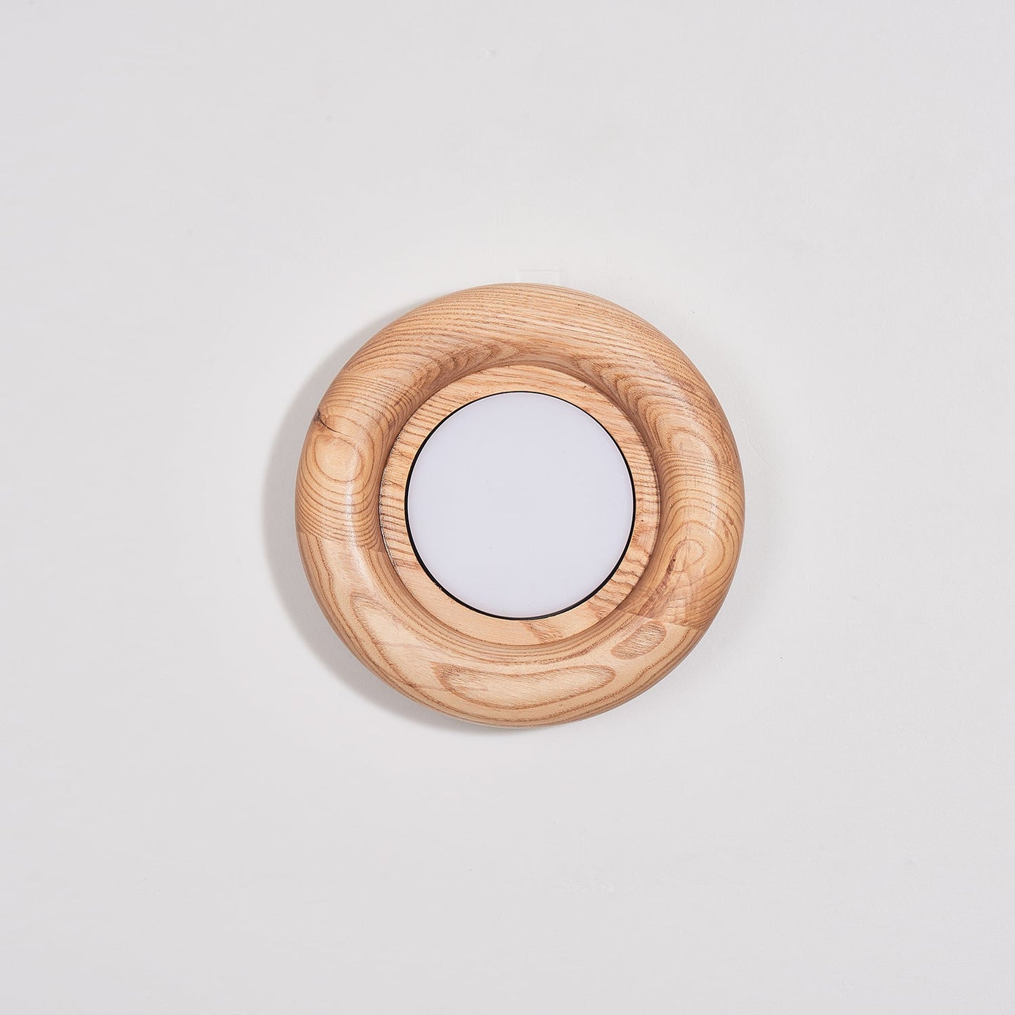 Orbitus Wall Light | Wooden Frame | Walnut Finish