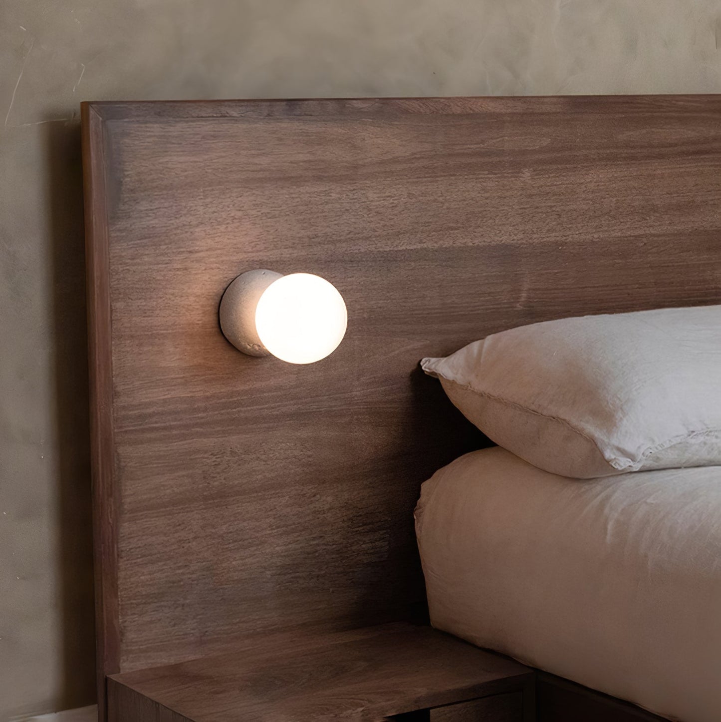 Origo Wall Lamp | Concrete & Opal Glass | Set of 2