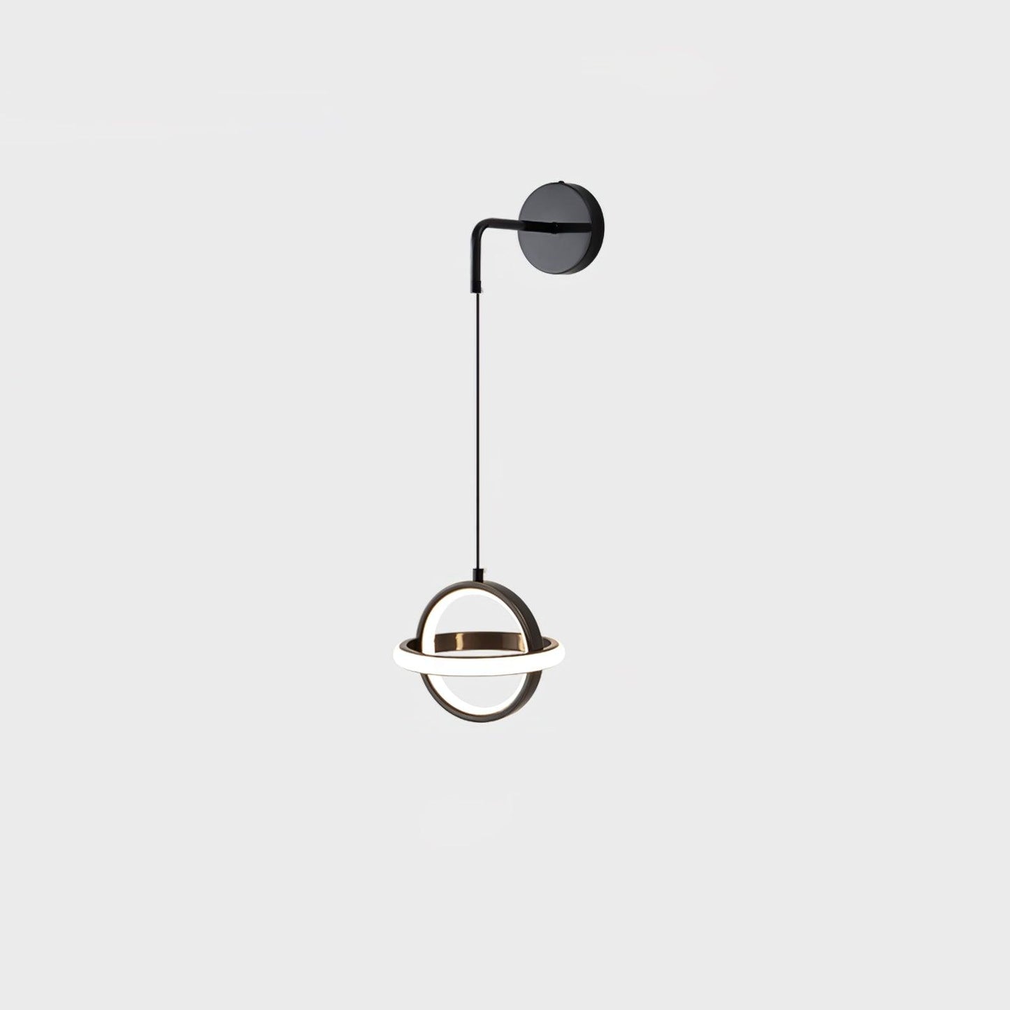 Oval Brass Wall Light | Integrated LED | Set of 2