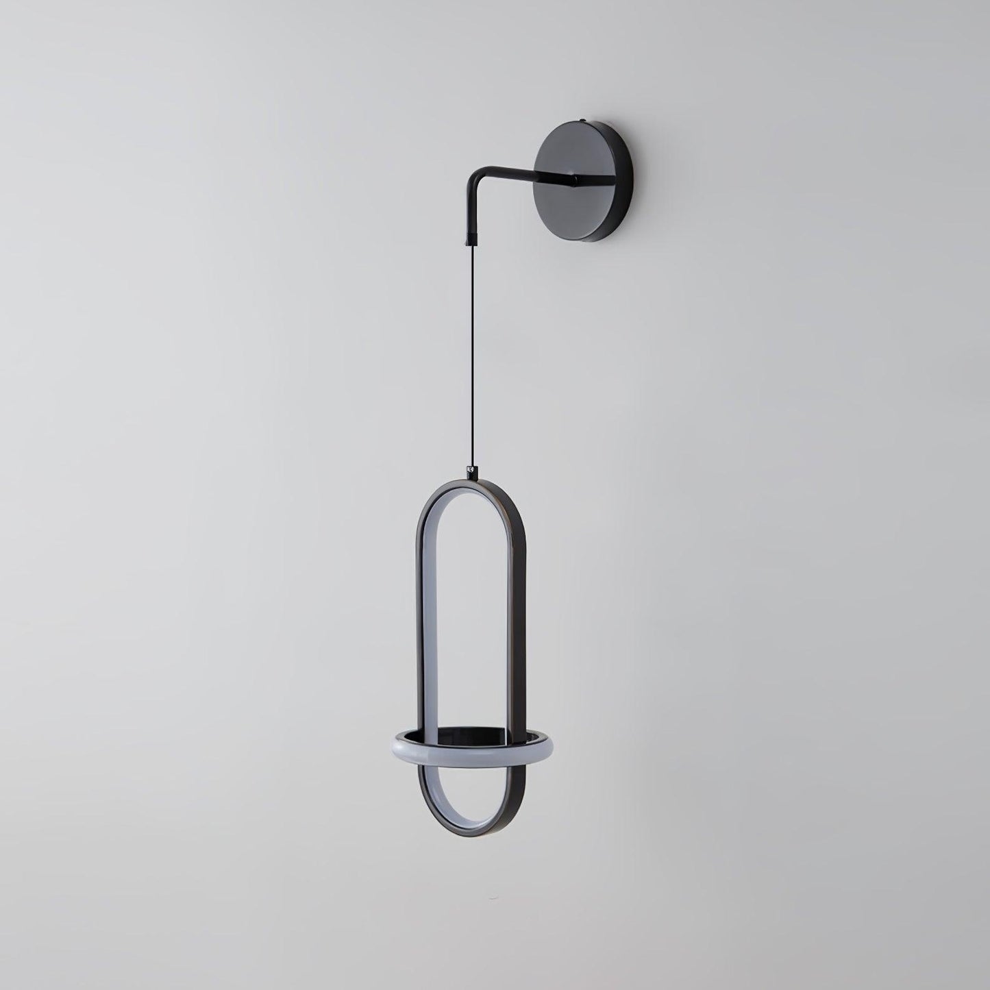 Oval Brass Wall Light | Integrated LED | Set of 2