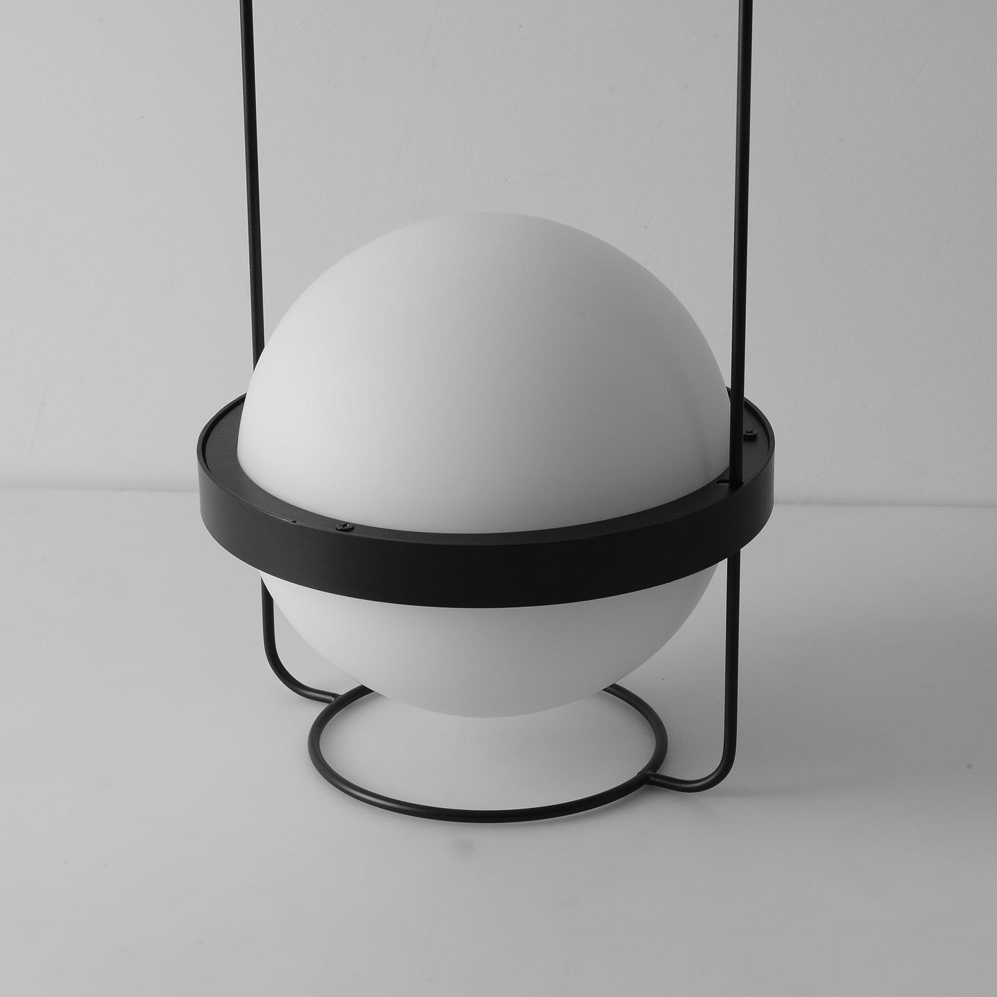 Gardens Table Lamp | Metal, Acrylic | Black