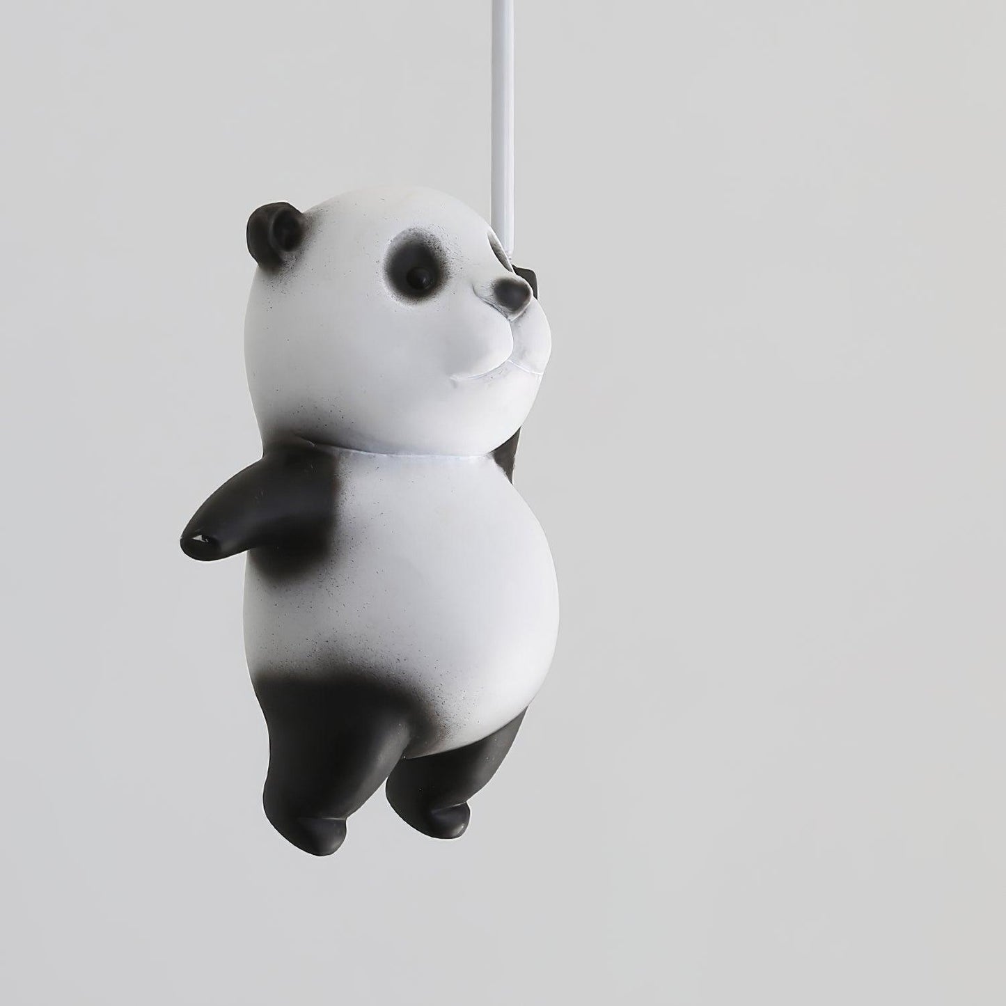 Panda Ceiling Lamp | Polyester & Glass | Available in Black or White