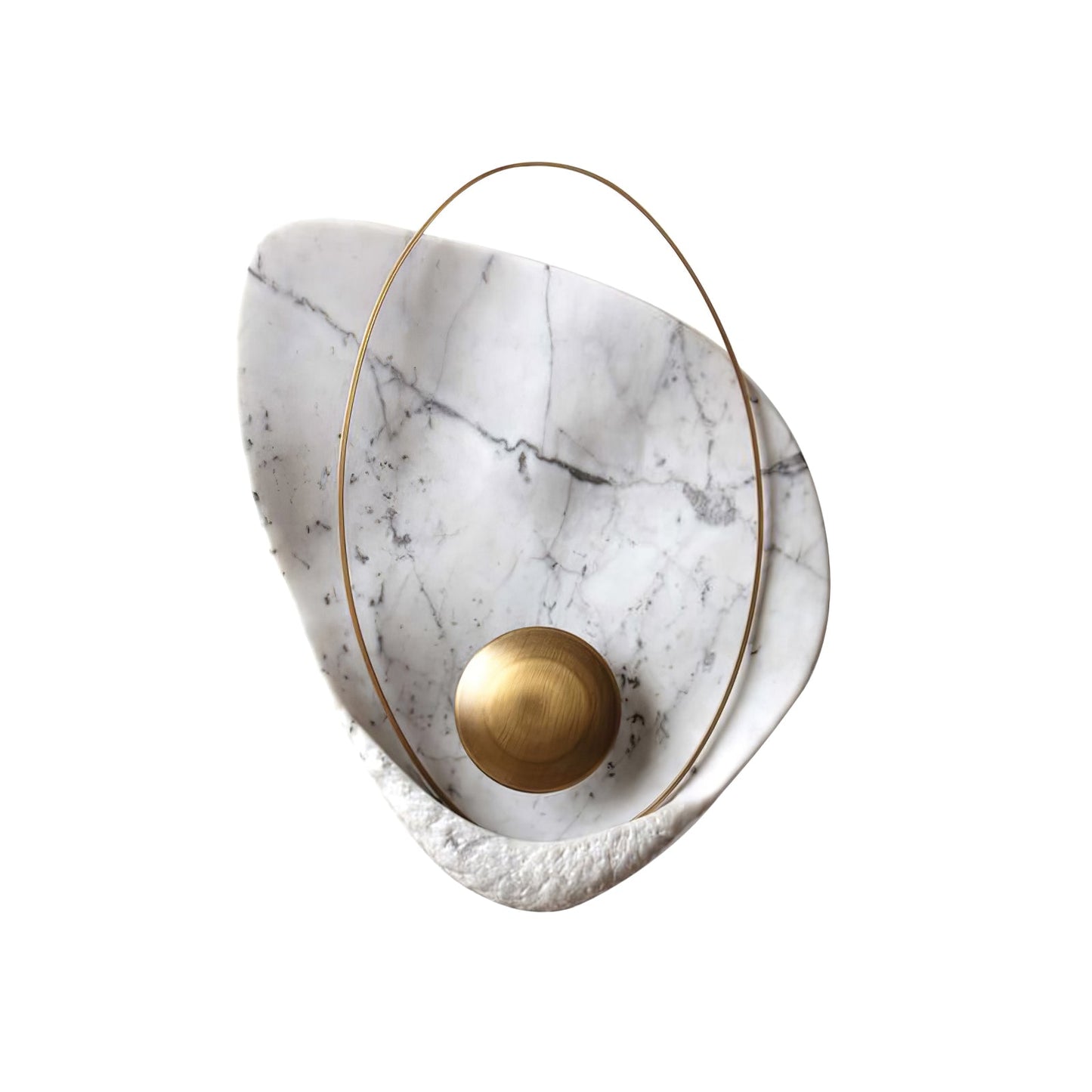 Pearl Wall Lamp | Hand-Made Resin & Copper | Set of 2
