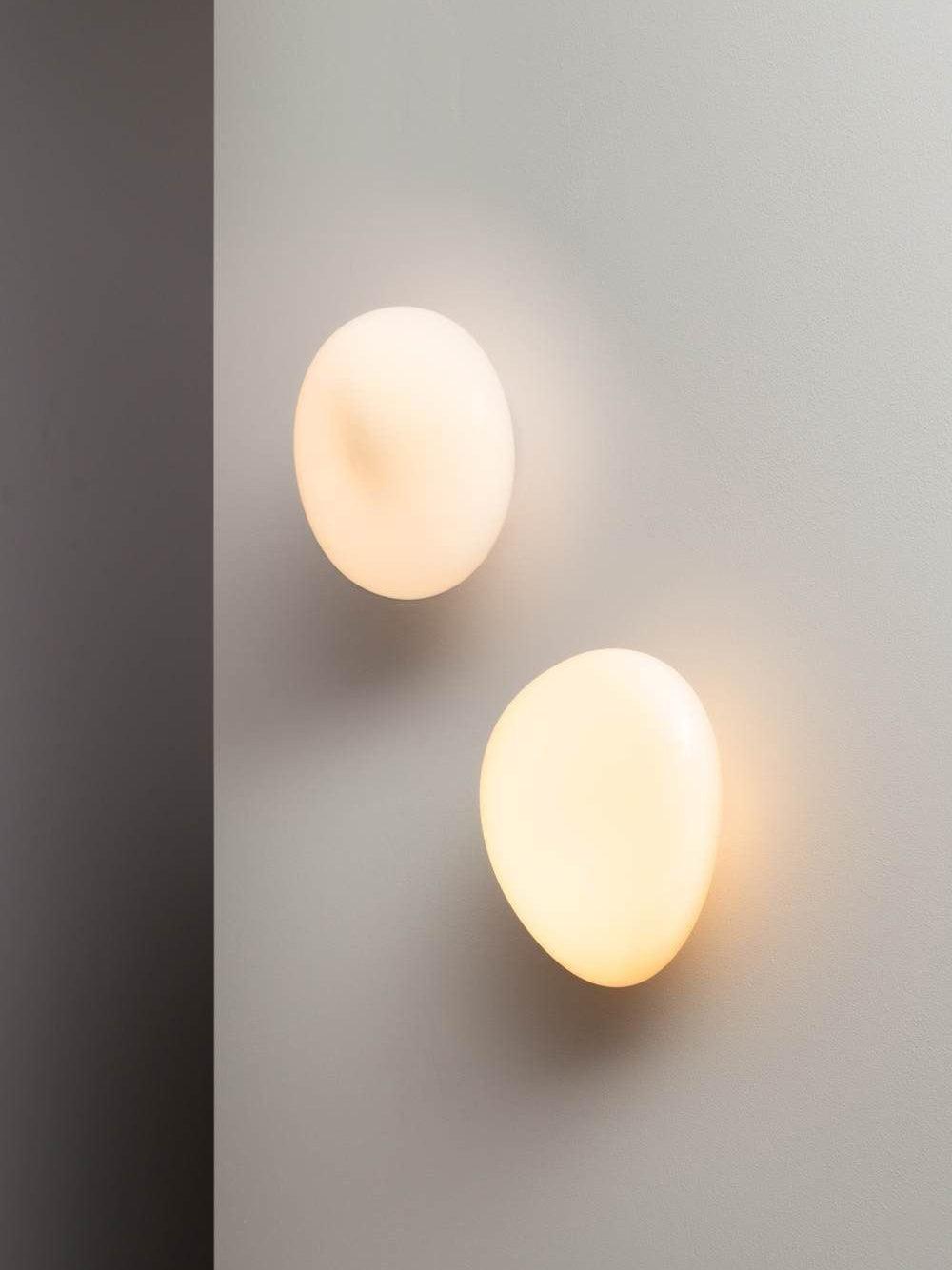 Bubble Glass Wall Lamp | Metal & Glass | Dimmable, Multi-Color Options