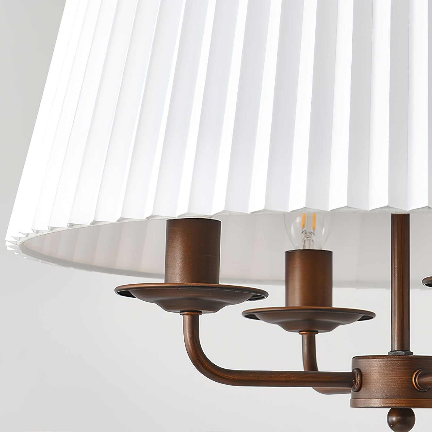 Pembroke Chandelier | Antique Bronze Metal | 4-Light