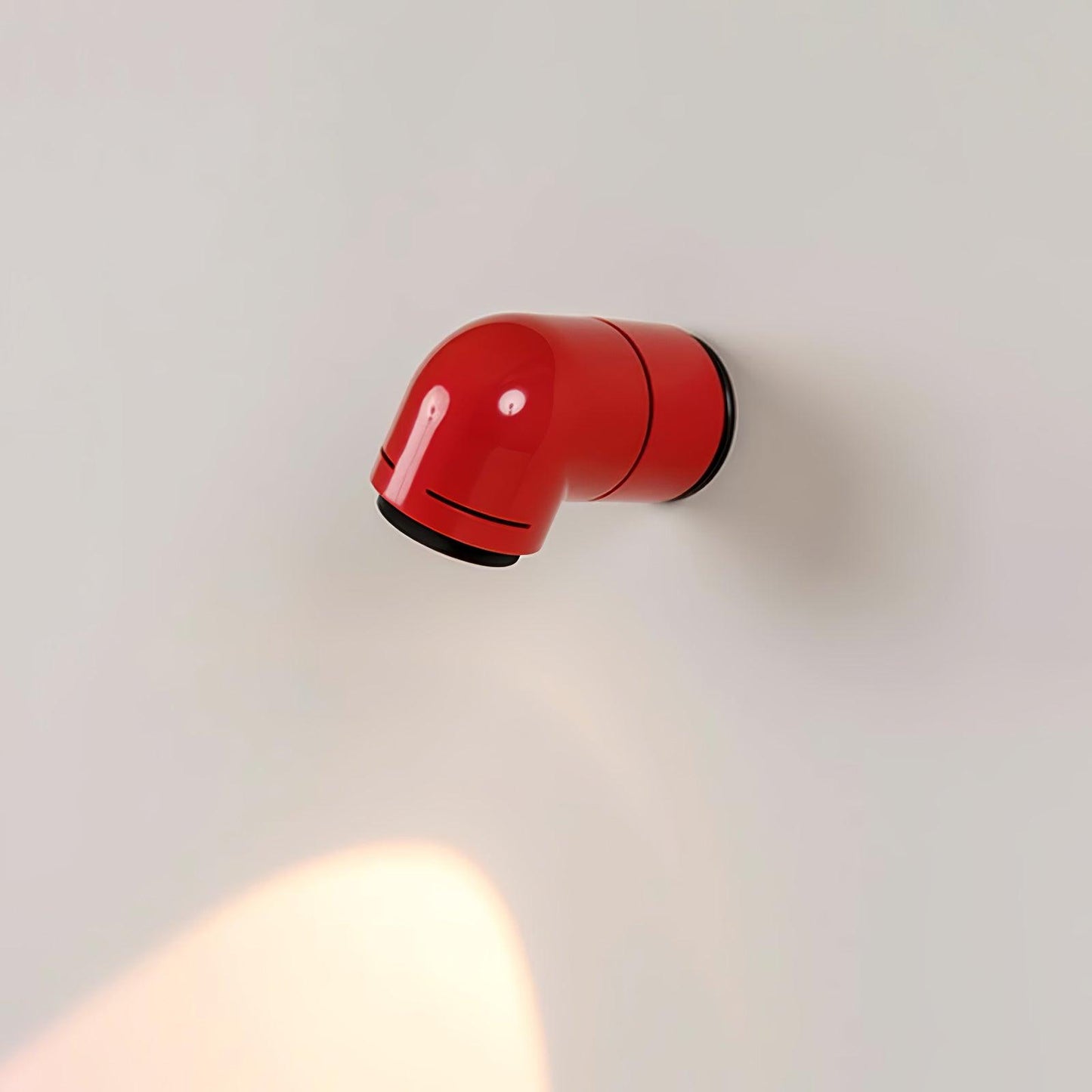 Petit Tatu Wall Light | Aluminum & Metal | Set of 2 | Red & White