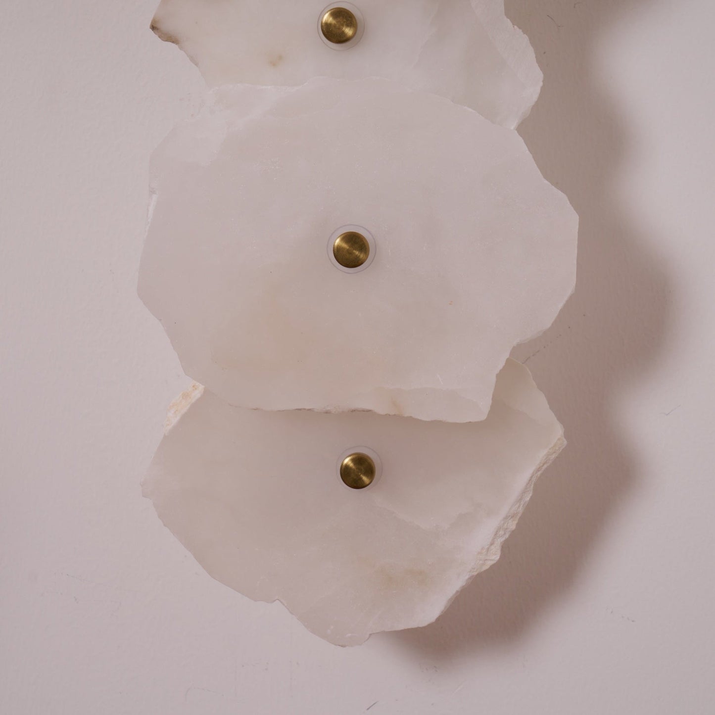 Petra Wall Sconce | Metal & Alabaster | Set of 2