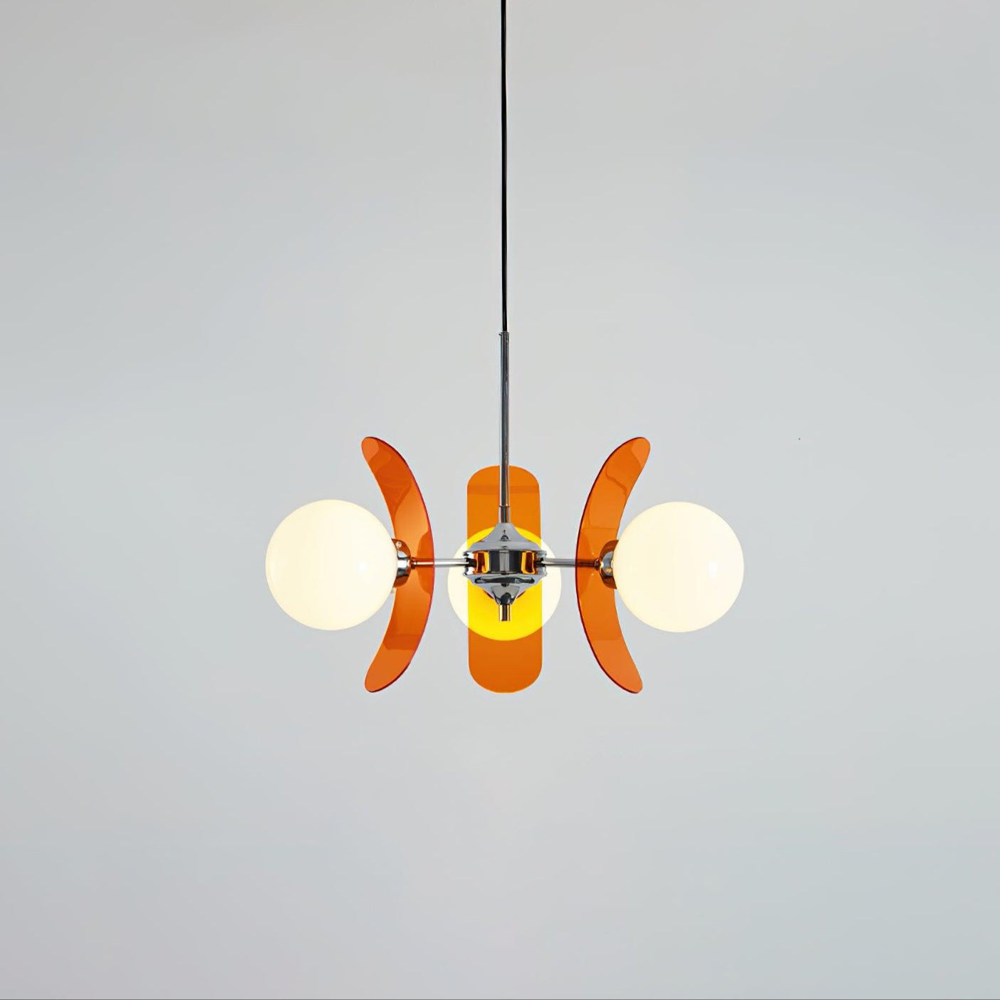 Phosphorescent Chandelier | High-Quality Iron & Glass | 3 to 8 Heads Options
