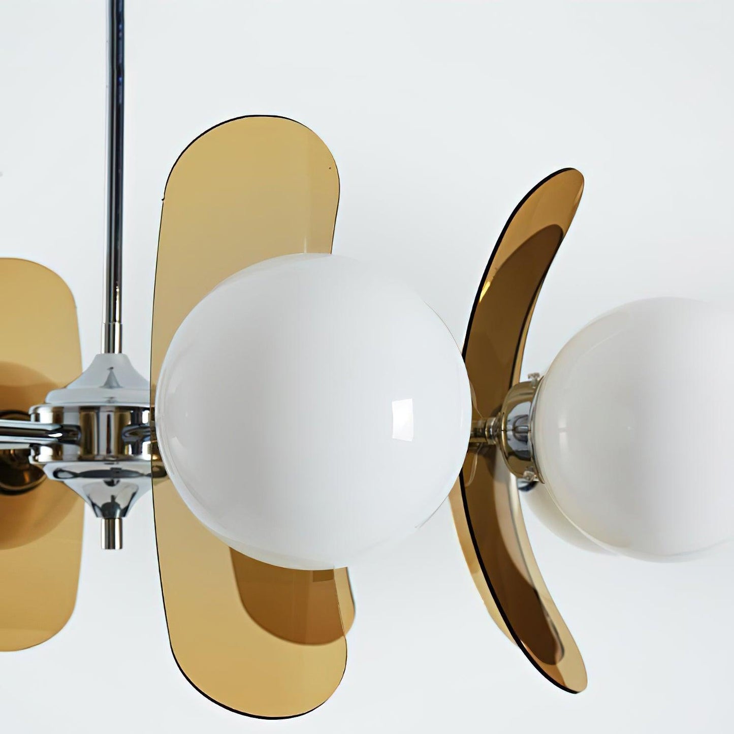 Phosphorescent Chandelier | High-Quality Iron & Glass | 3 to 8 Heads Options