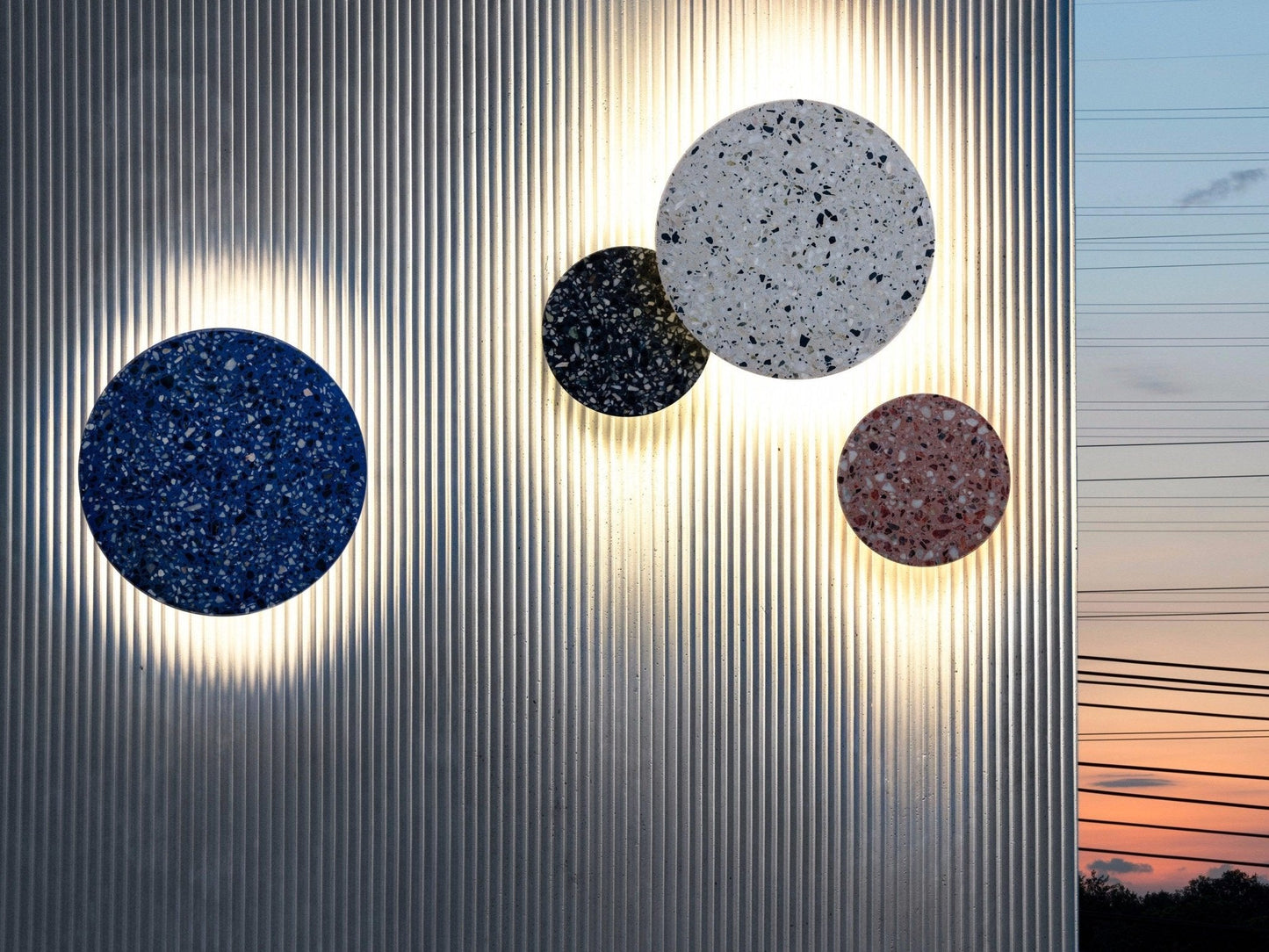 Terrazzo Wall Lamp | Dimmable LED | Available in 5 Colors