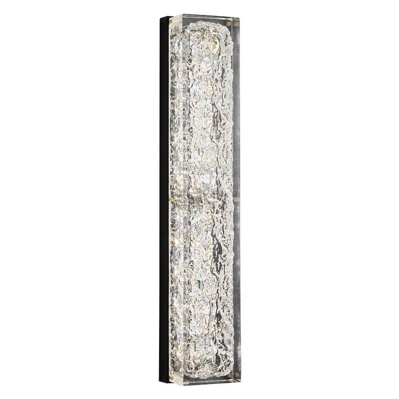 Rectangle Wall Lamp | Brass & Resin | 33cm or 50cm