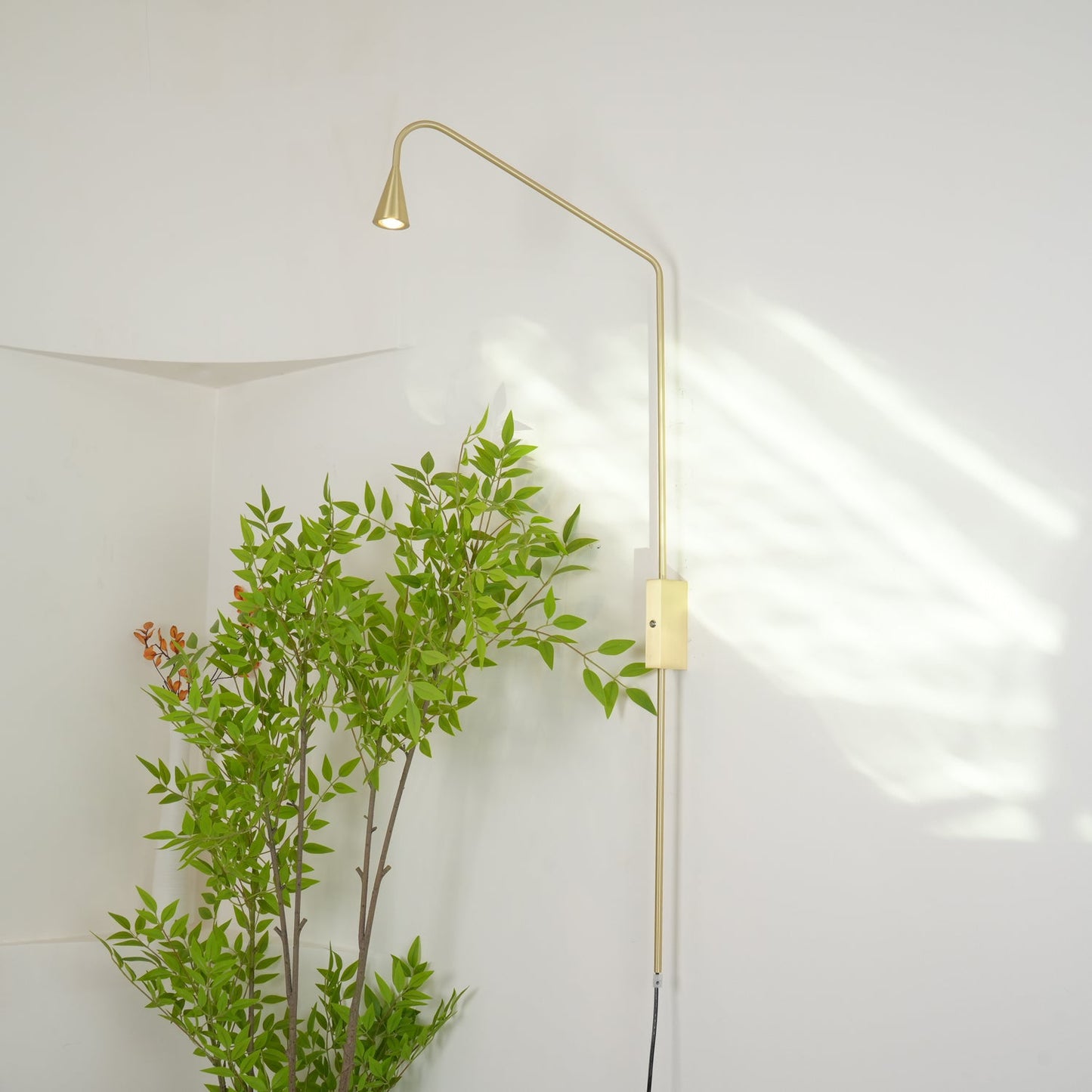 Wall Lamp Set of 2 | Metal | Gold and Black