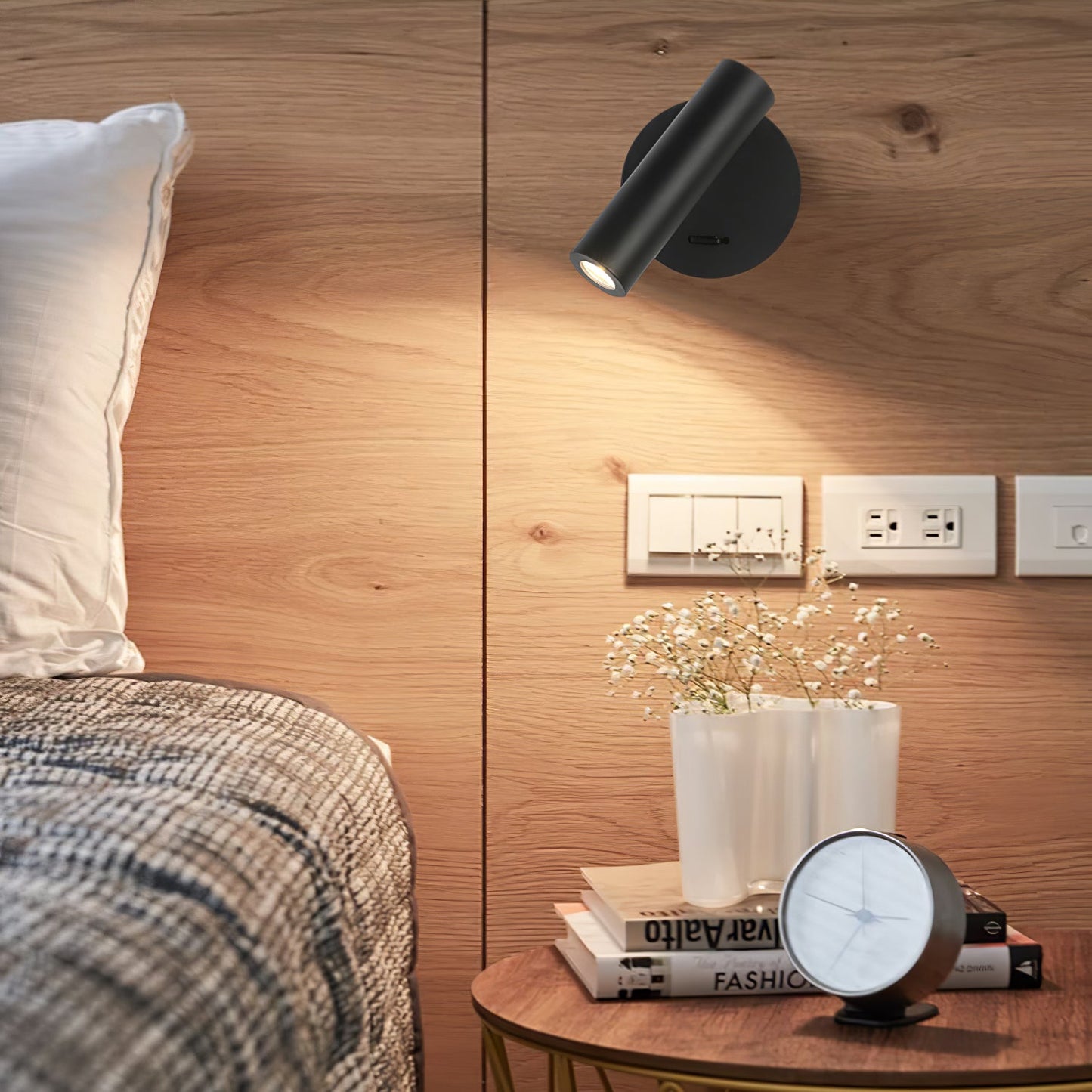 LED Wall Lamp | Metal | Adjustable 320° Horizontal & 90° Vertical