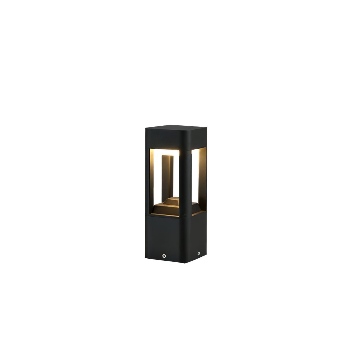 LED Outdoor Bollard Light | Die-Cast Aluminum | Black | 30cm, 60cm, 80cm Options