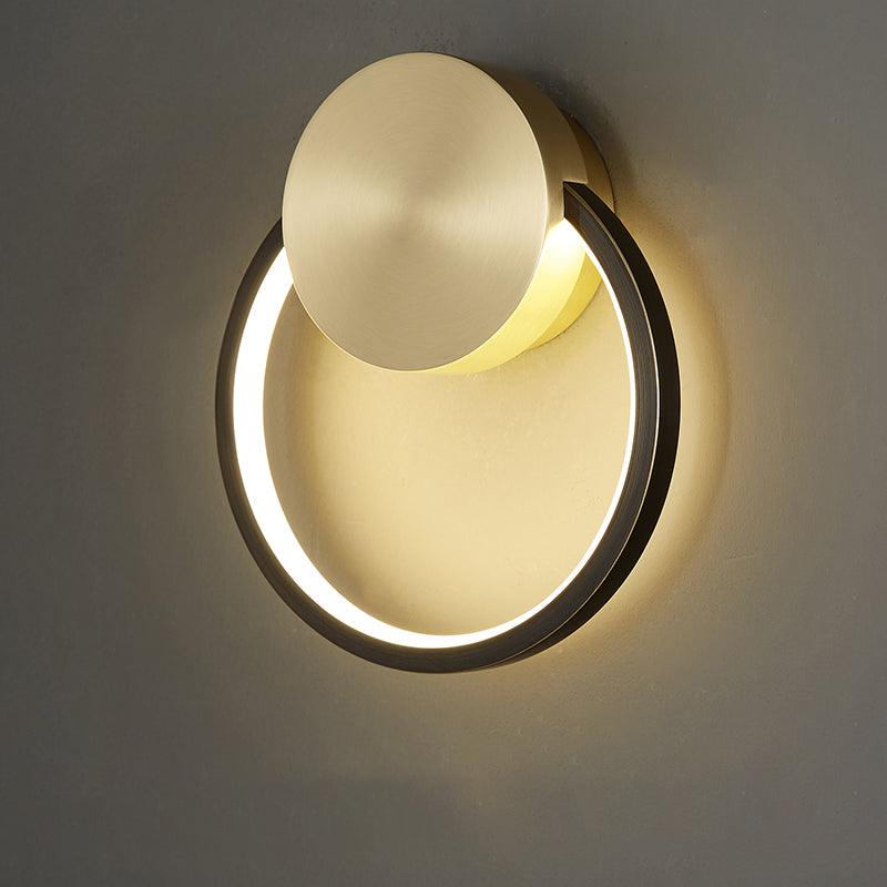 LED Wall Light | Brass & Silicone | Set of 2